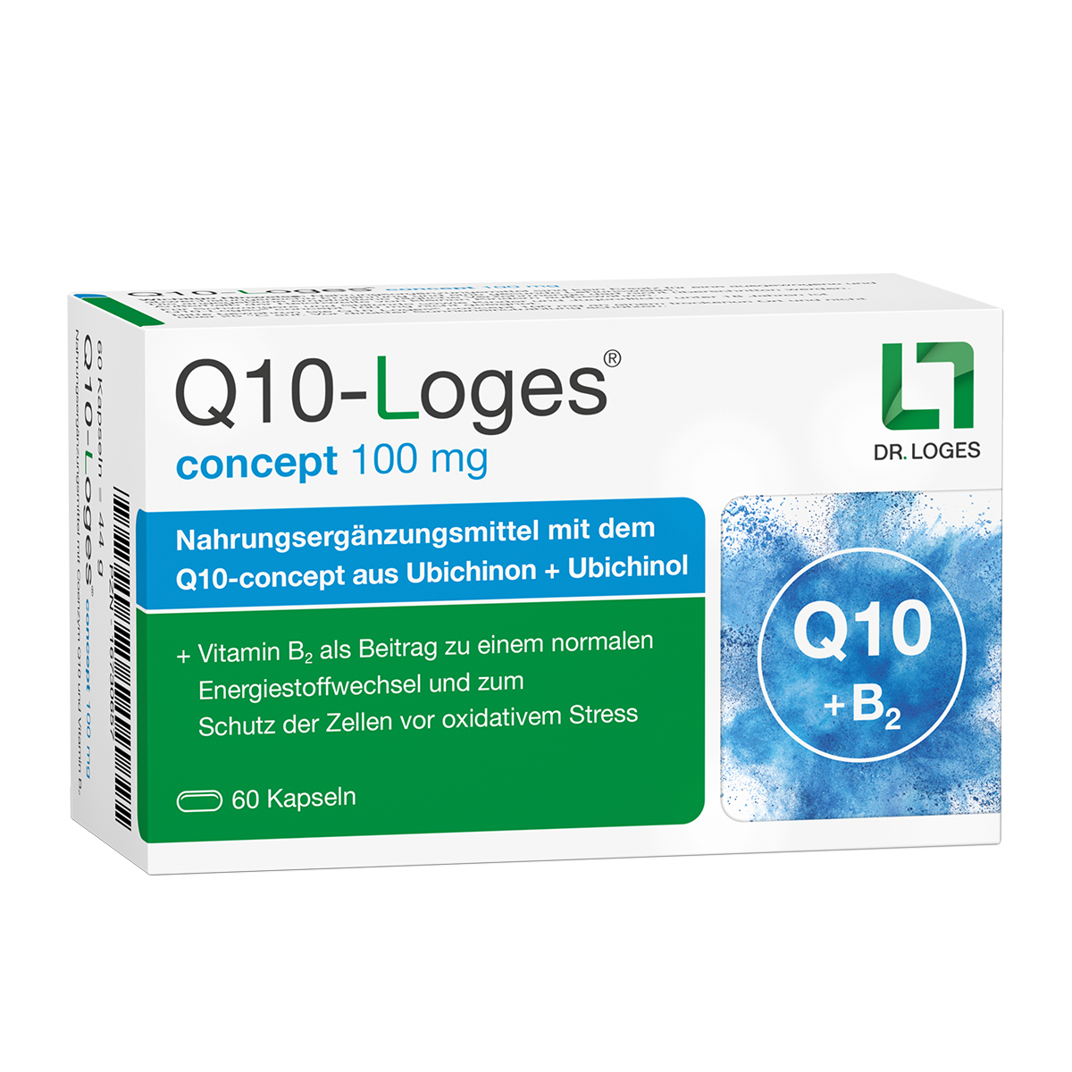 Q10-LOGES concept 100 mg Kapseln Abbildung für Q10-LOGES concept 100 mg Kapseln