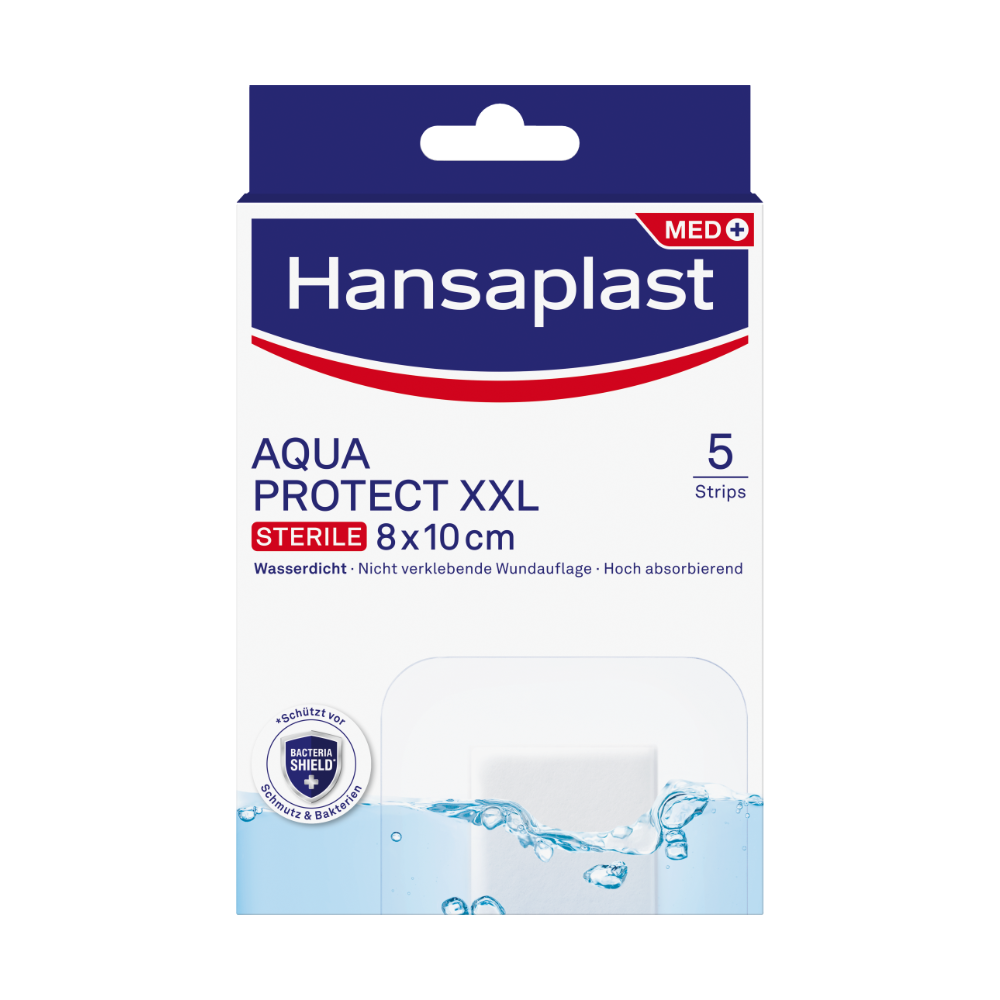 HANSAPLAST Aqua Protect Wundverb.steril 8x10 cm Abbildung für HANSAPLAST Aqua Protect Wundverb.steril 8x10 cm