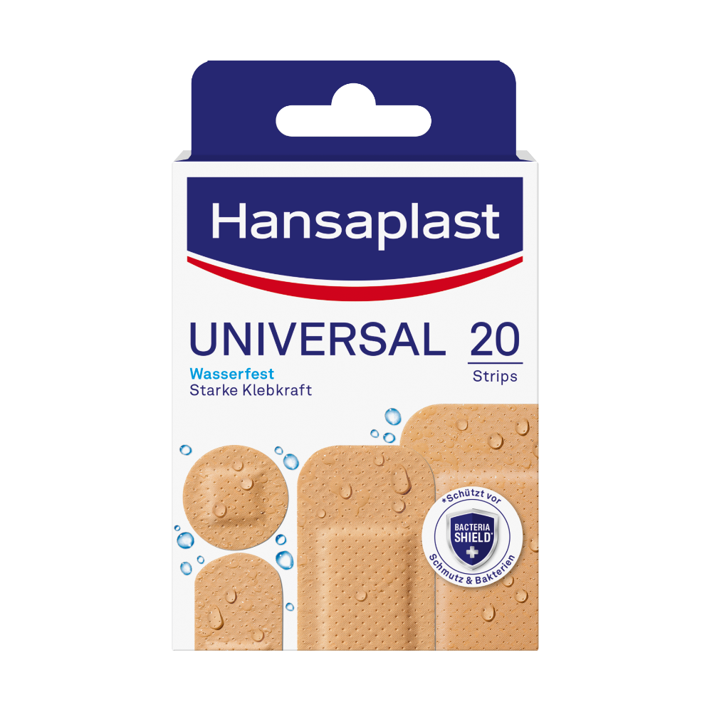 HANSAPLAST Universal Pflasterstrips wasserfest Abbildung für HANSAPLAST Universal Pflasterstrips wasserfest