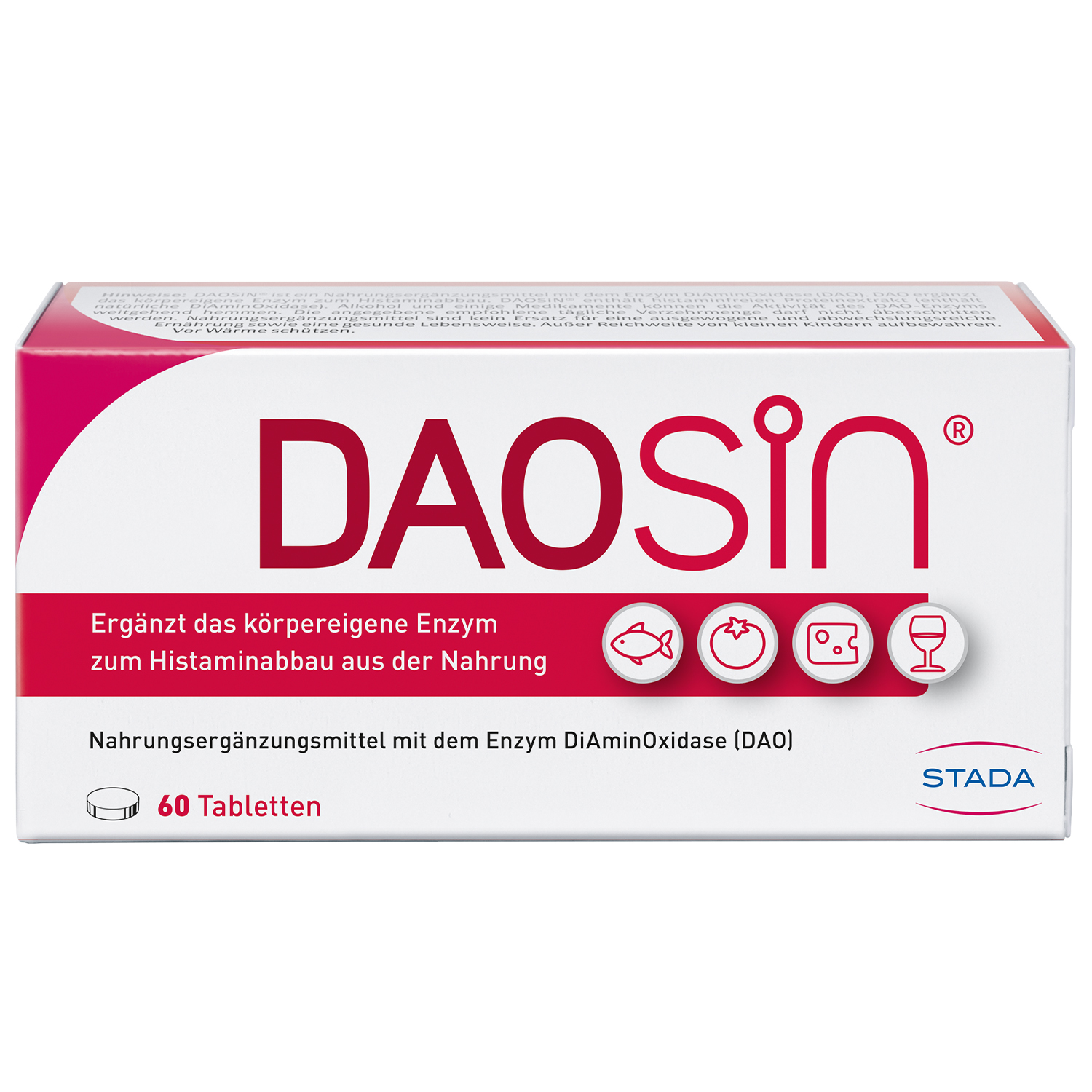 DAOSIN Tabletten Abbildung für DAOSIN Tabletten
