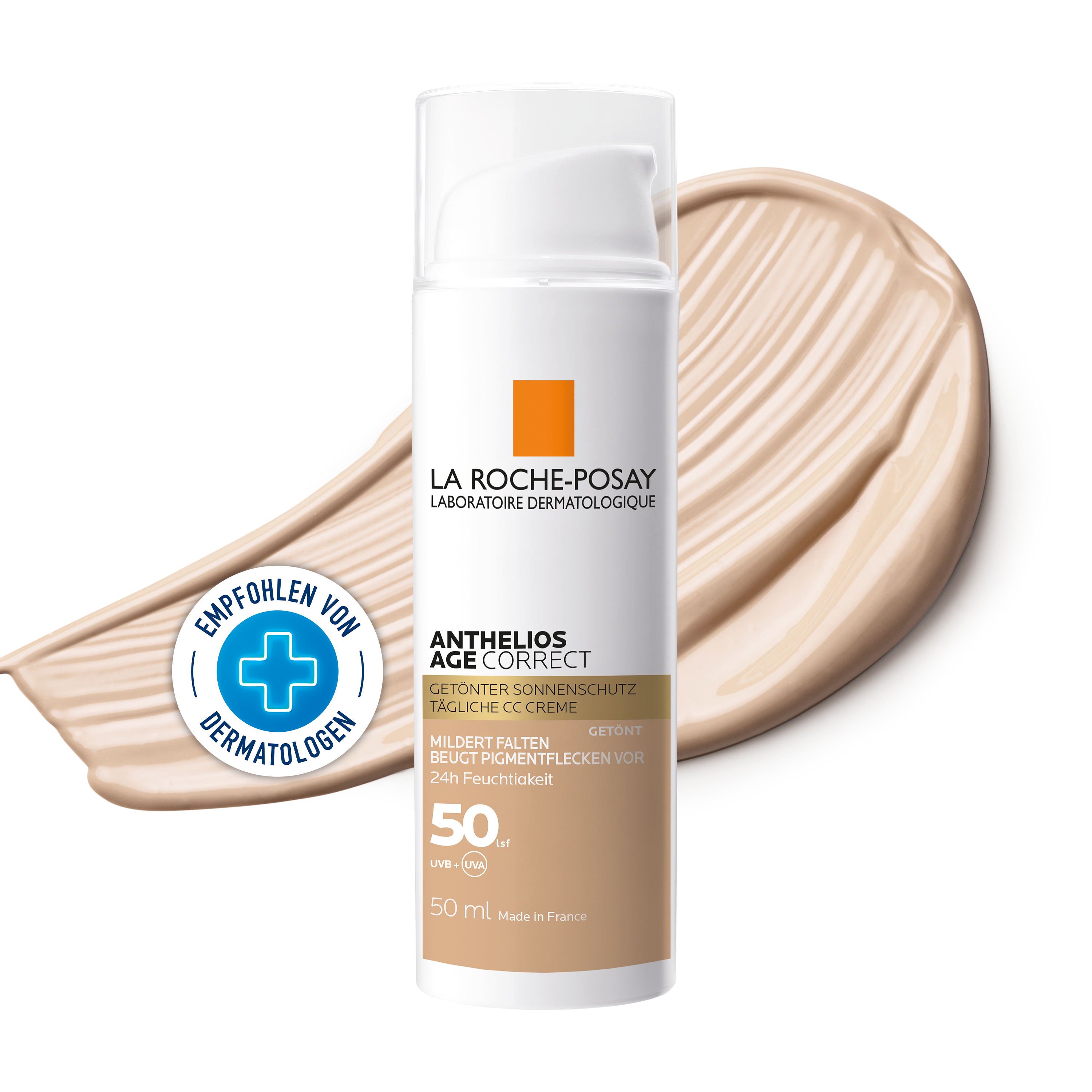 LA ROCHE-POSAY Anthelios Age Correct getön.Cre.LSF 50 Abbildung für LA ROCHE-POSAY Anthelios Age Correct getön.Cre.LSF 50