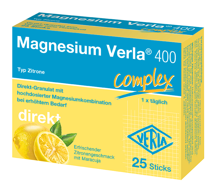 Magnesium Verla® 400 Typ Zitrone Abbildung für Magnesium Verla® 400 Typ Zitrone