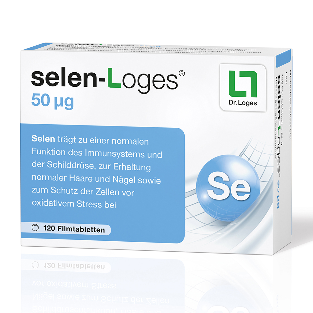 SELEN-LOGES 50 μg Filmtabletten Abbildung für SELEN-LOGES 50 μg Filmtabletten