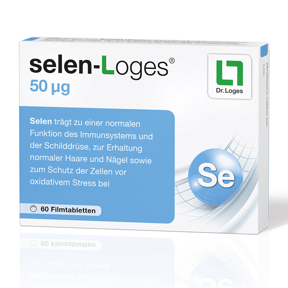 SELEN-LOGES 50 μg Filmtabletten Abbildung für SELEN-LOGES 50 μg Filmtabletten