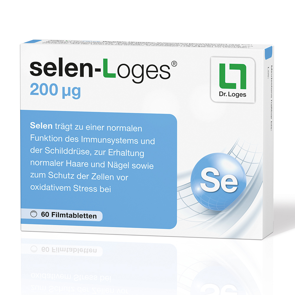 SELEN-LOGES 200 μg Filmtabletten Abbildung für SELEN-LOGES 200 μg Filmtabletten