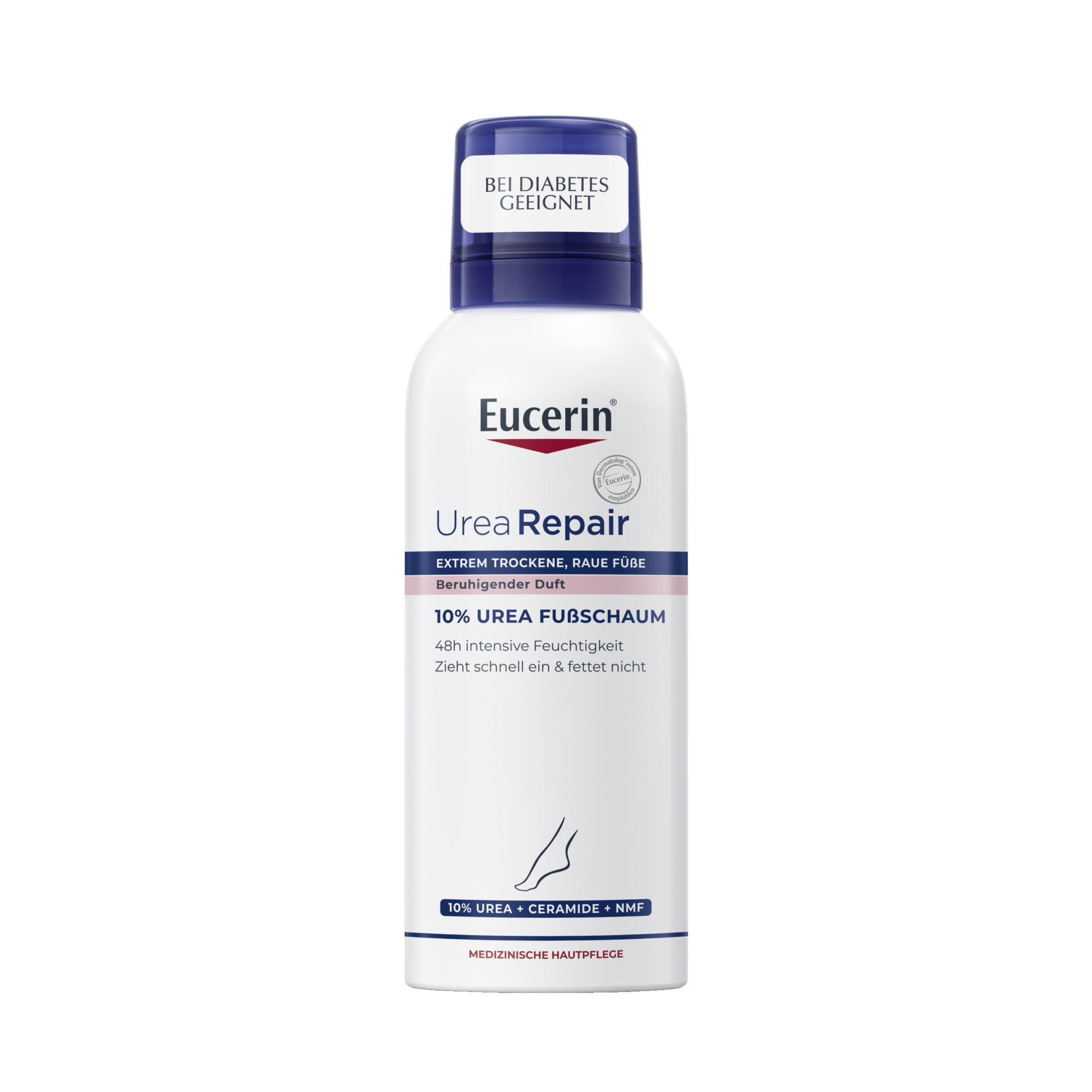 EUCERIN UreaRepair PLUS Fußschaum 10% Abbildung für EUCERIN UreaRepair PLUS Fußschaum 10%