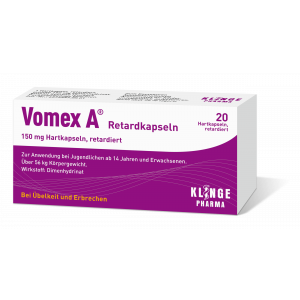 VOMEX A Retardkapseln Abbildung für VOMEX A Retardkapseln