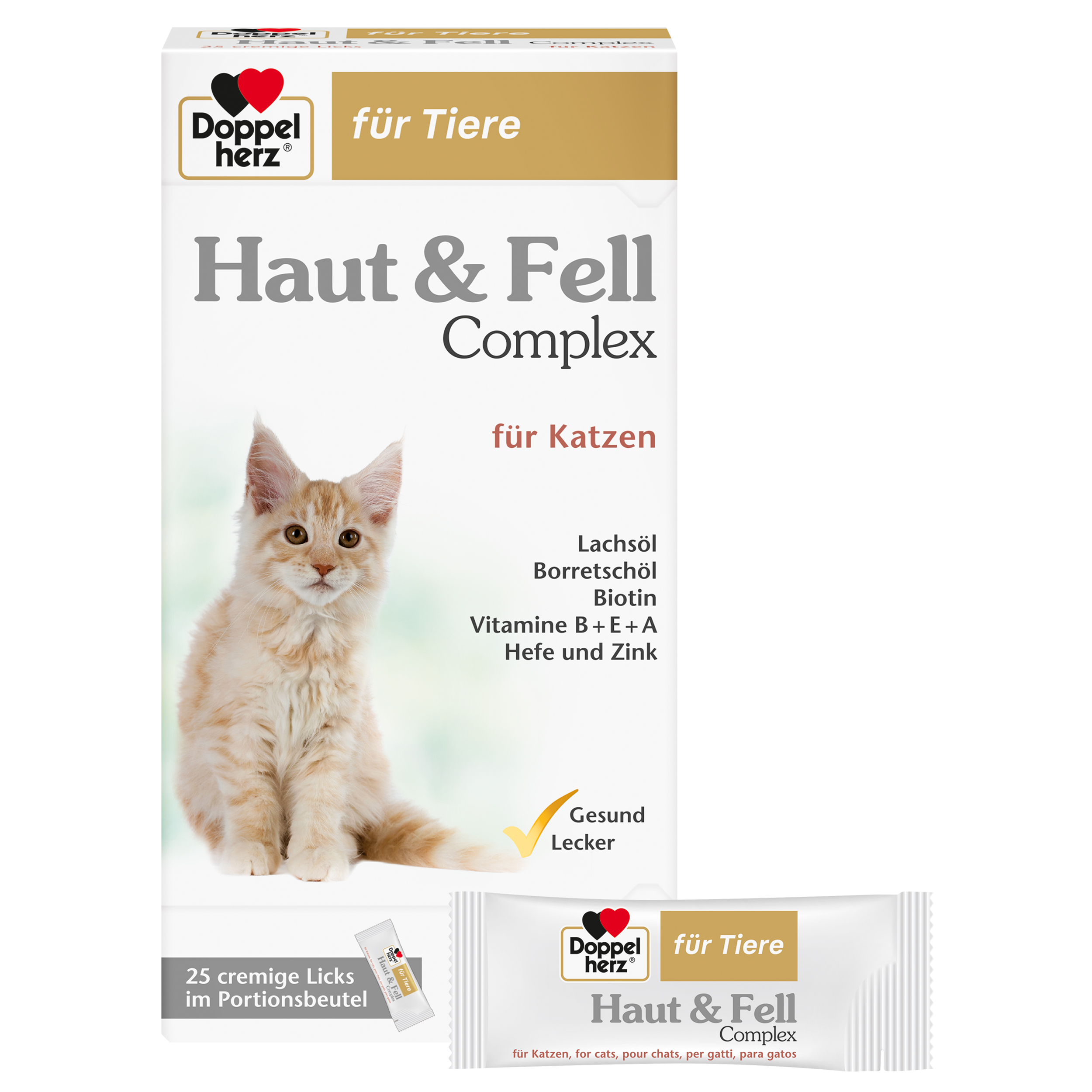 DOPPELHERZ für Tiere Haut&Fell Compl.Port.B.f.Kat. Abbildung für DOPPELHERZ für Tiere Haut&Fell Compl.Port.B.f.Kat.