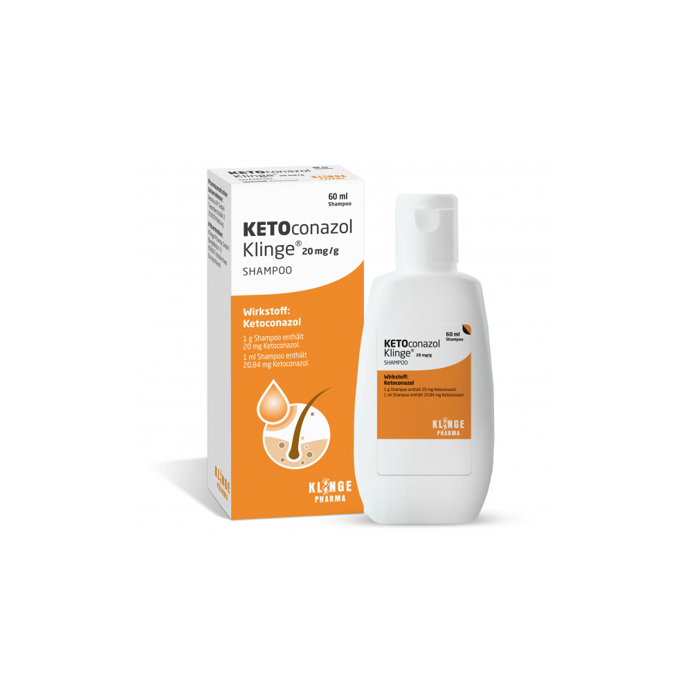 KETOCONAZOL Klinge 20 mg/g Shampoo Abbildung für KETOCONAZOL Klinge 20 mg/g Shampoo