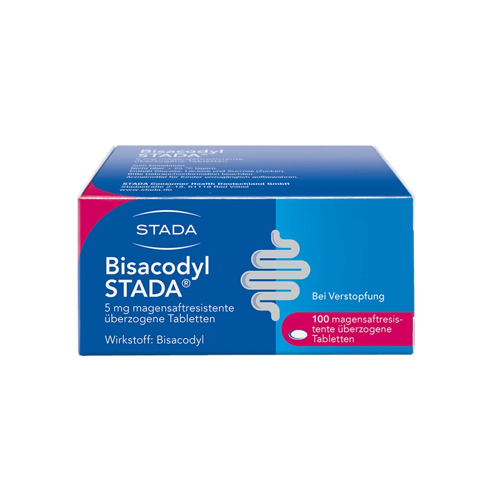 BISACODYL STADA 5 mg magensaftres.überzog.Tabl. Abbildung für BISACODYL STADA 5 mg magensaftres.überzog.Tabl.
