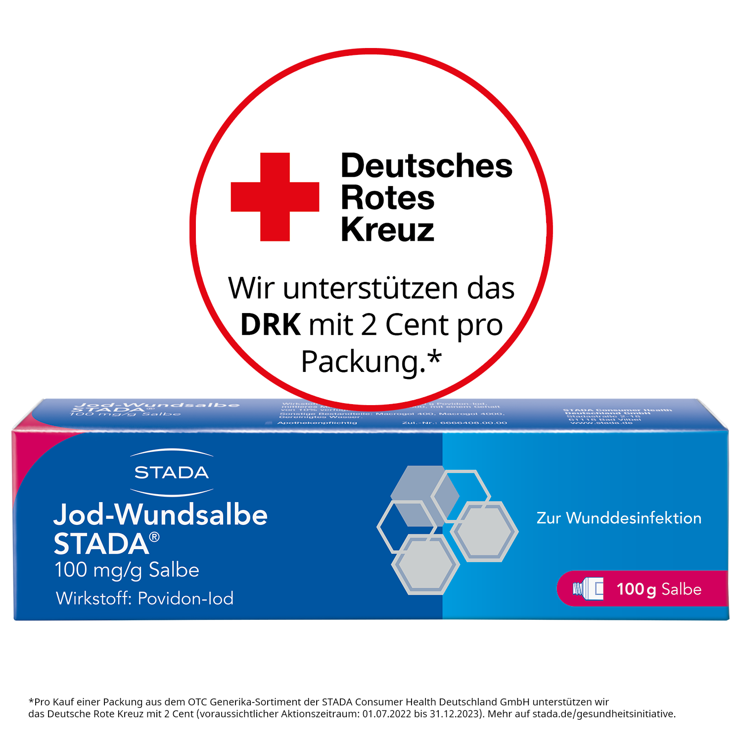 JOD-WUNDSALBE STADA 100 mg/g Abbildung für JOD-WUNDSALBE STADA 100 mg/g