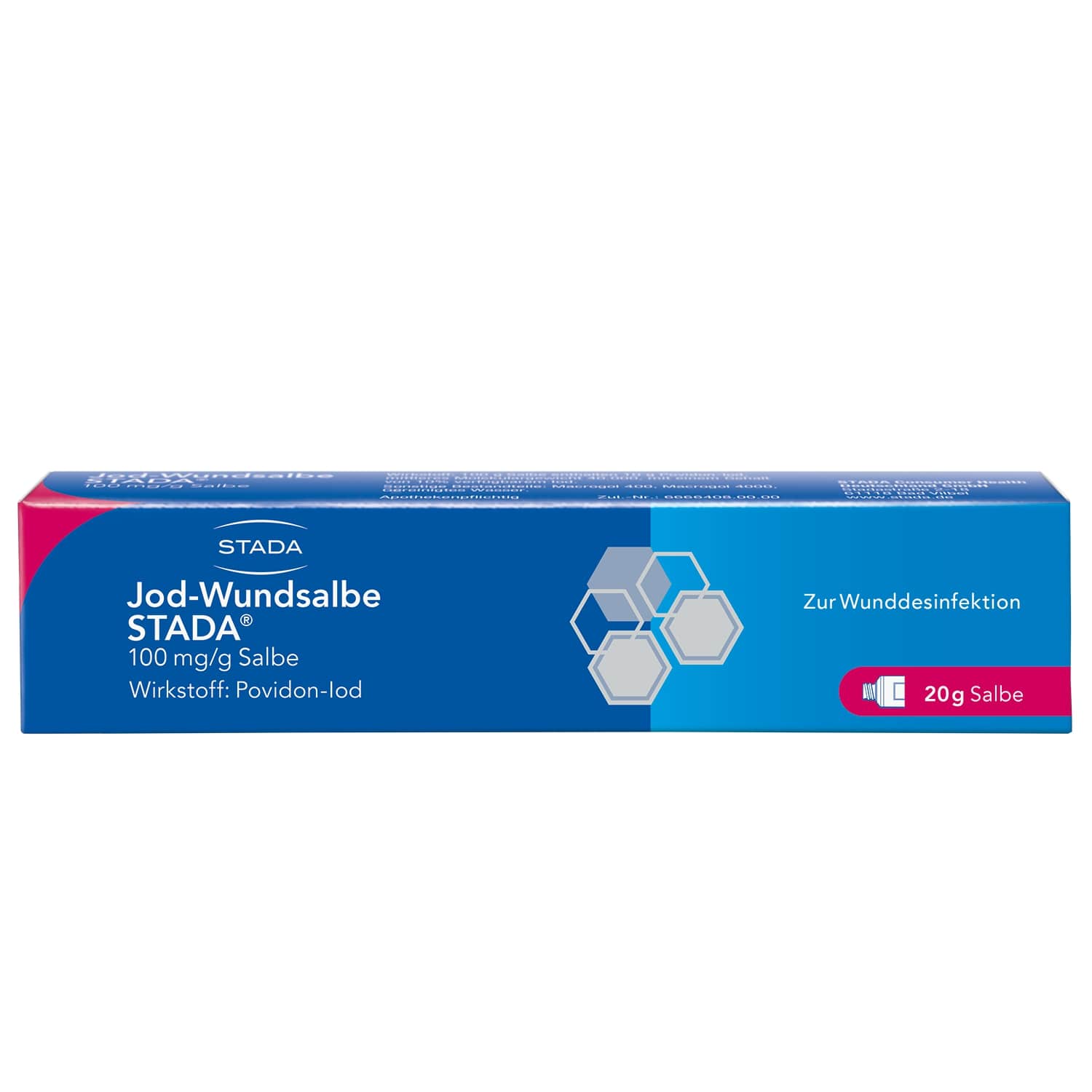 JOD-WUNDSALBE STADA 100 mg/g Abbildung für JOD-WUNDSALBE STADA 100 mg/g