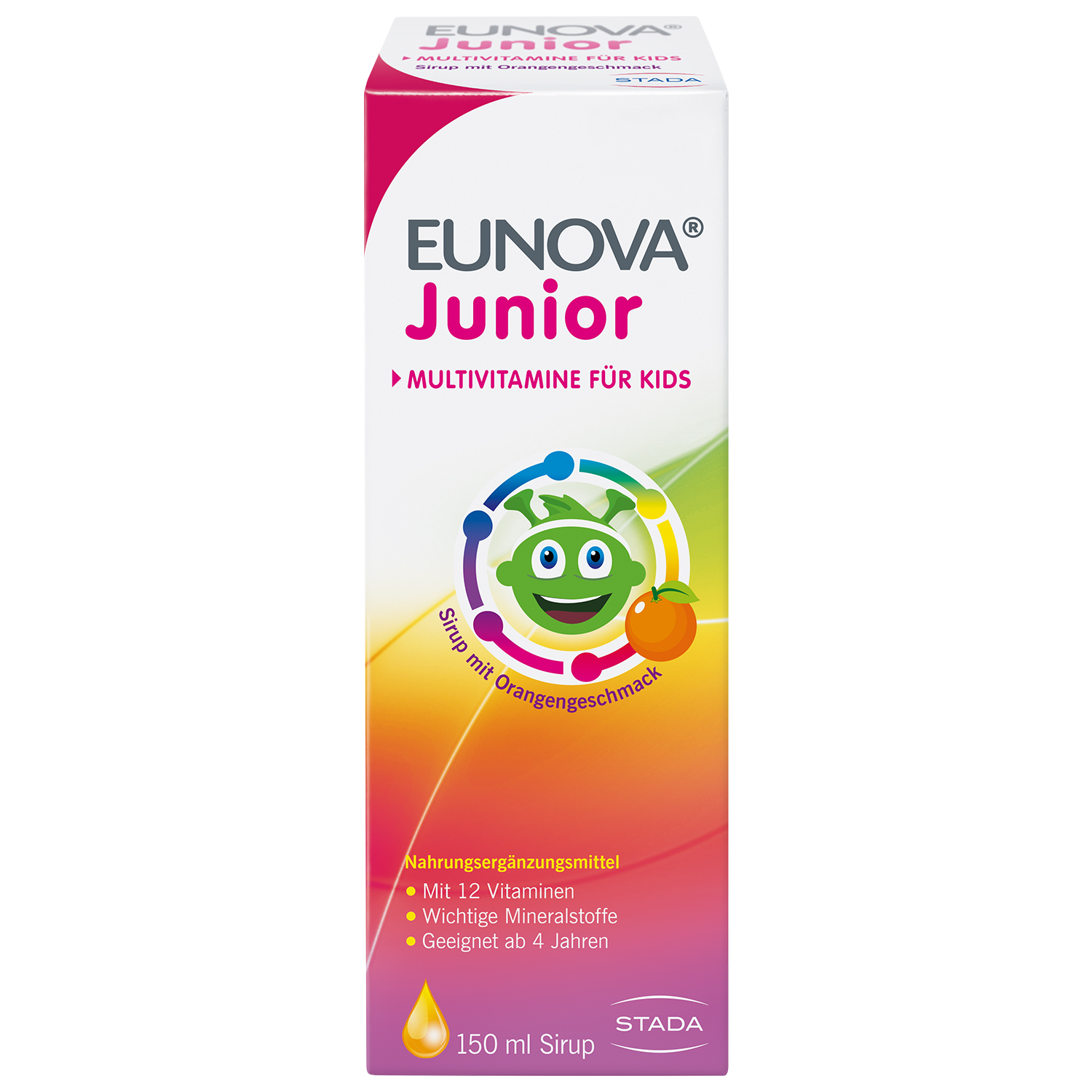 EUNOVA Junior Sirup m.Orangengeschmack Abbildung für EUNOVA Junior Sirup m.Orangengeschmack