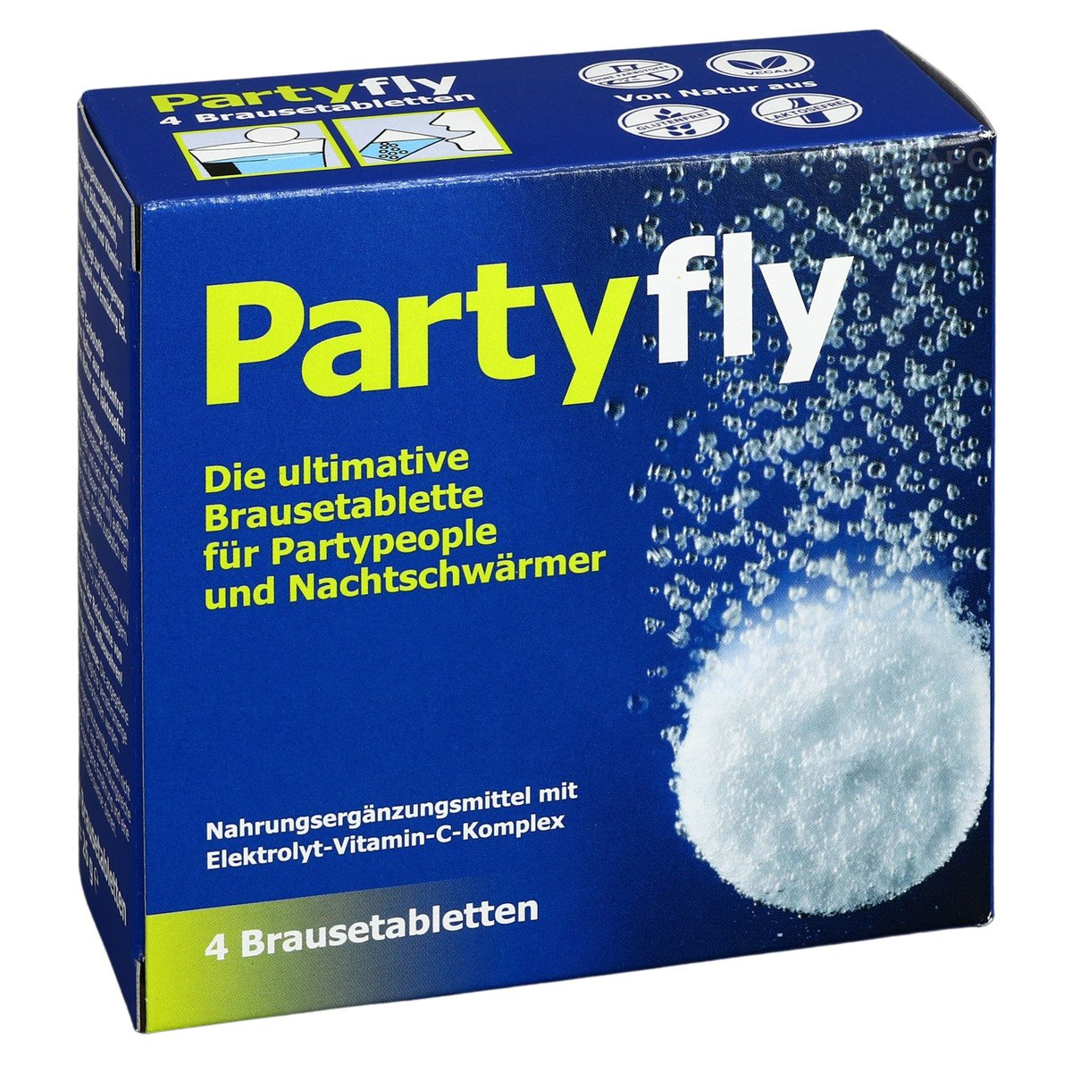 PARTYFLY Brausetabletten Abbildung für PARTYFLY Brausetabletten