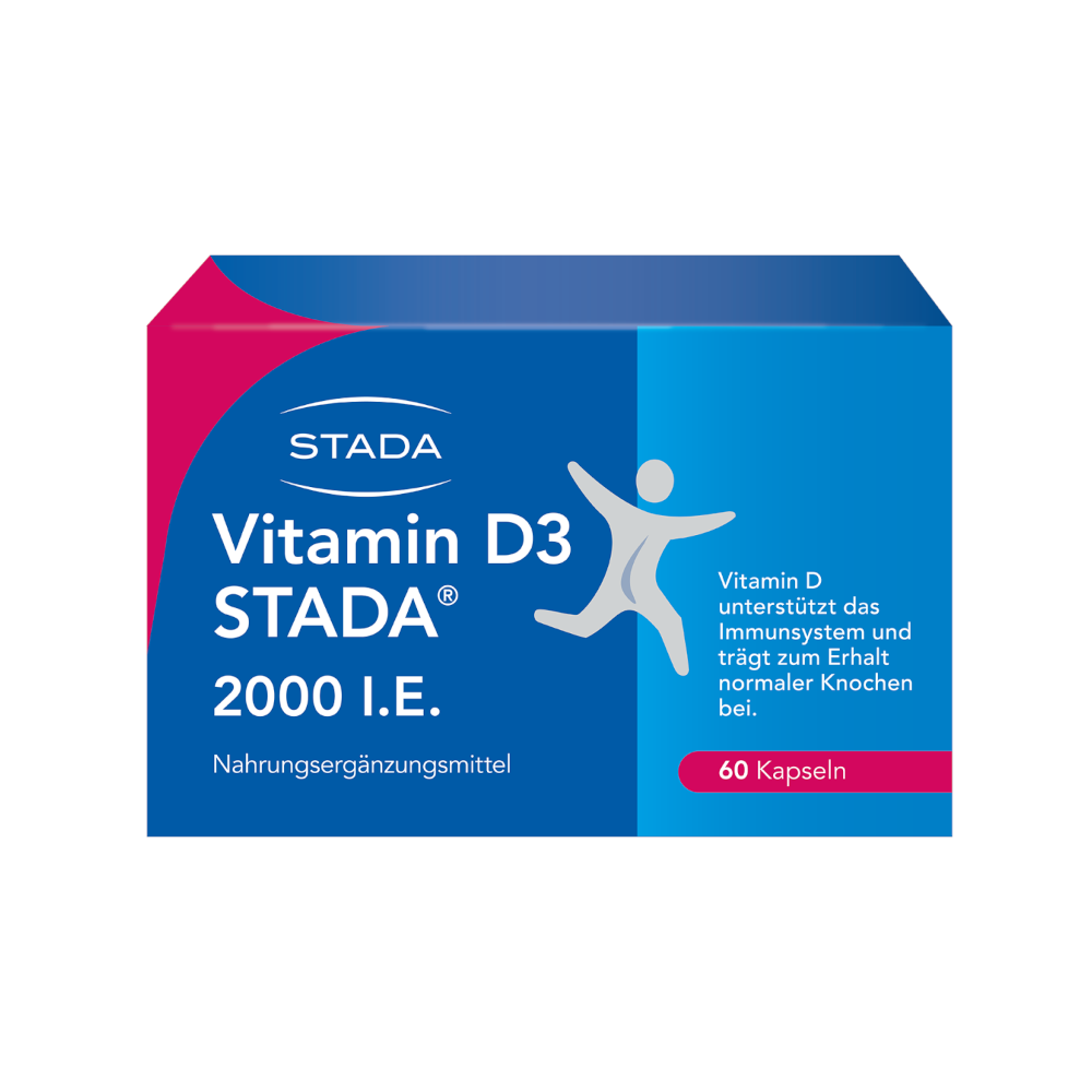VITAMIN D3 STADA 2000 I.E. Kapseln Abbildung für VITAMIN D3 STADA 2000 I.E. Kapseln