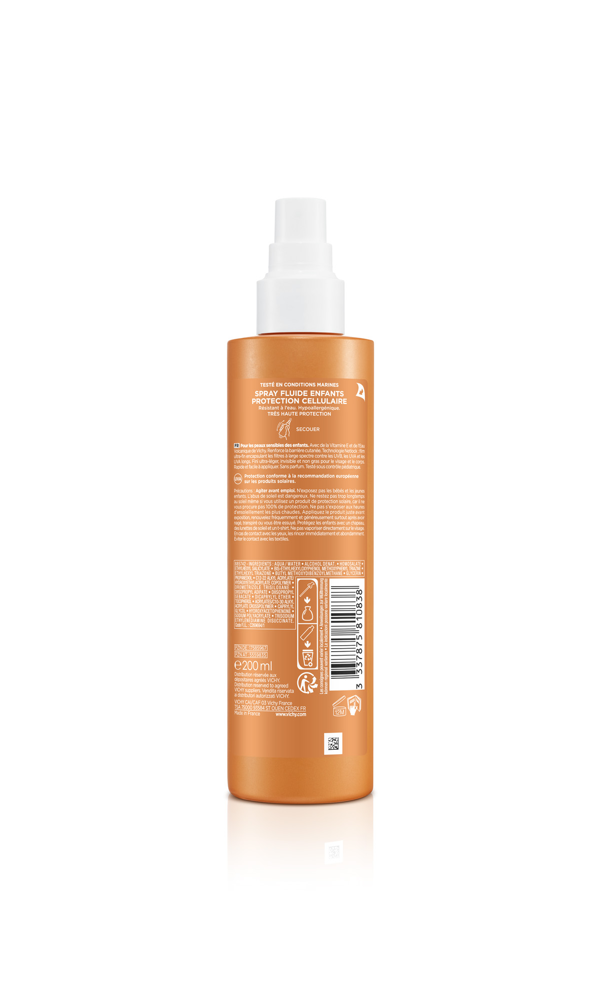 VICHY CAPITAL Soleil Cell Protect Spray LSF 50+ Abbildung für VICHY CAPITAL Soleil Cell Protect Spray LSF 50+