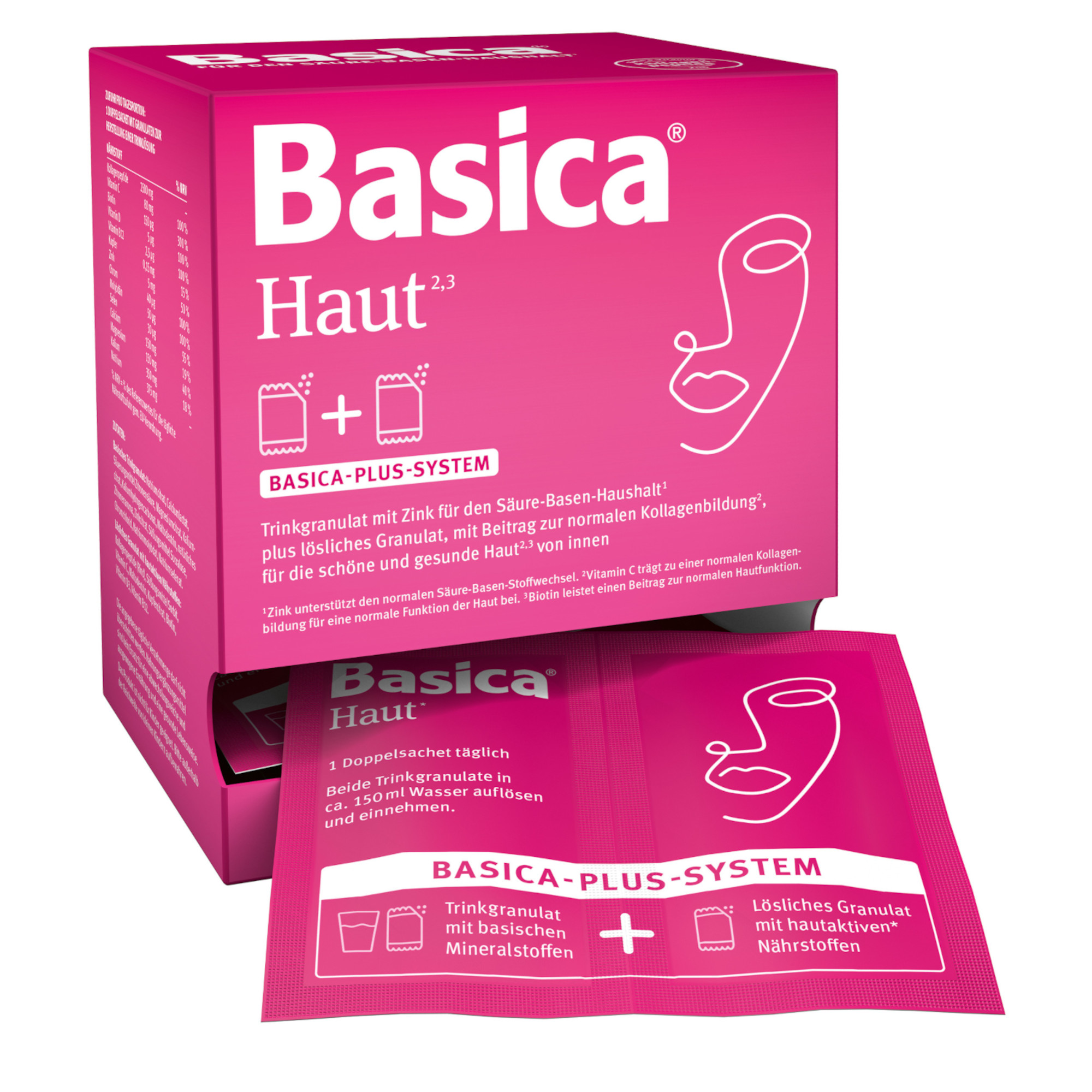 BASICA Haut Trinkgranulat für 30 Tage Abbildung für BASICA Haut Trinkgranulat für 30 Tage