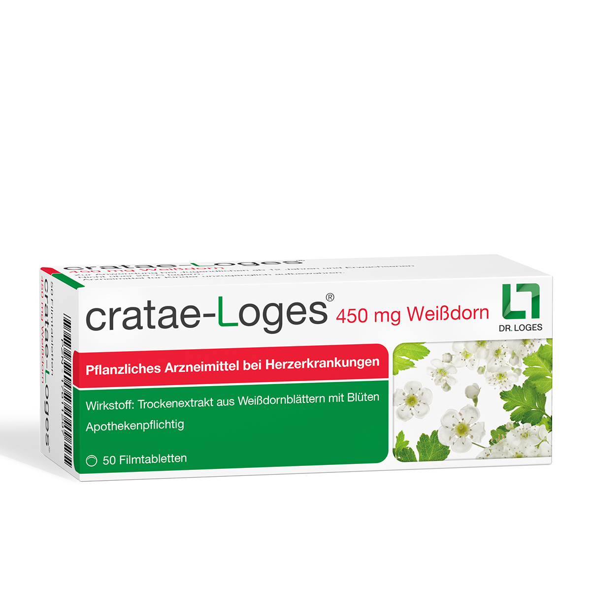 CRATAE-LOGES 450 mg Weißdorn Abbildung für CRATAE-LOGES 450 mg Weißdorn