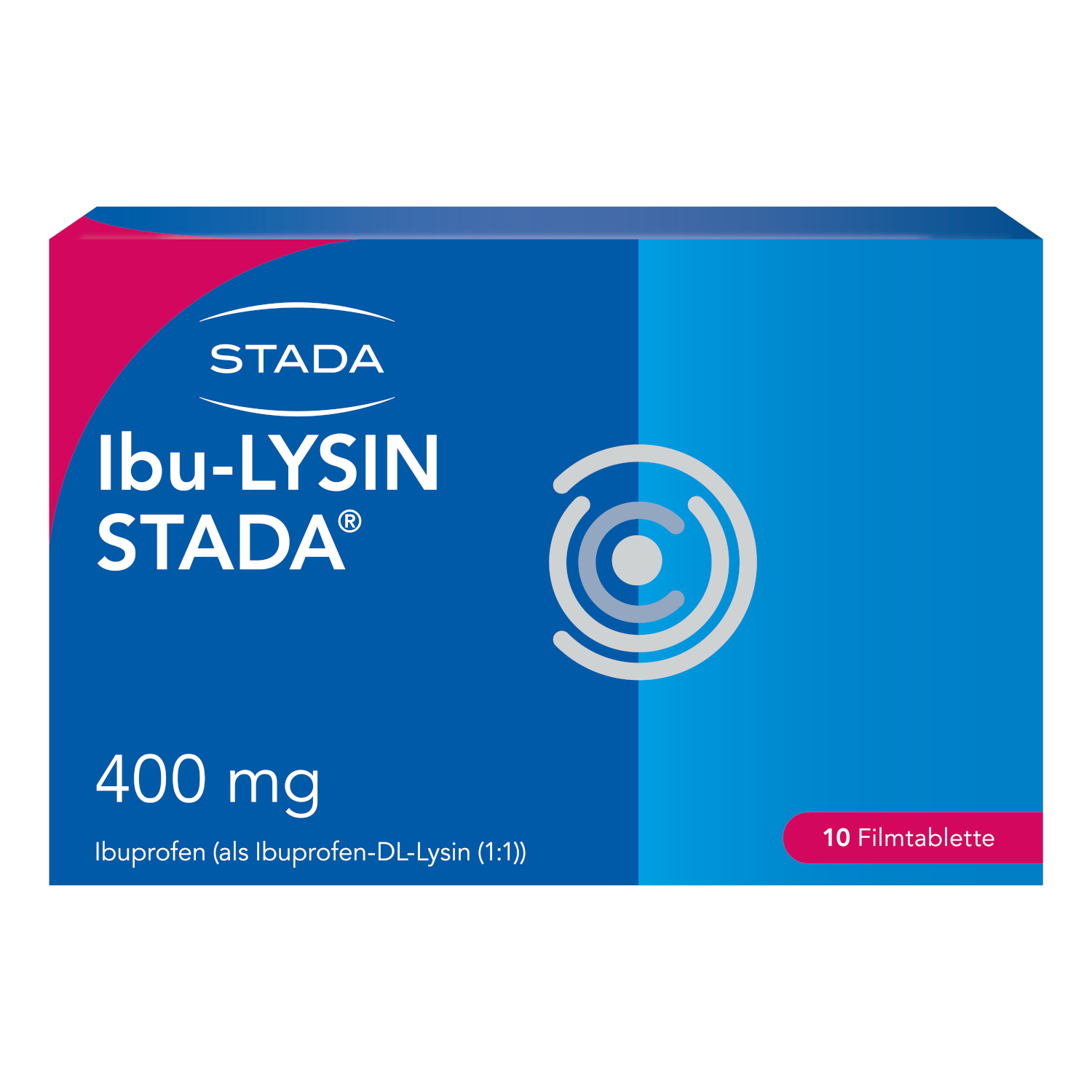 IBU-LYSIN STADA 400 mg Filmtabletten Abbildung für IBU-LYSIN STADA 400 mg Filmtabletten
