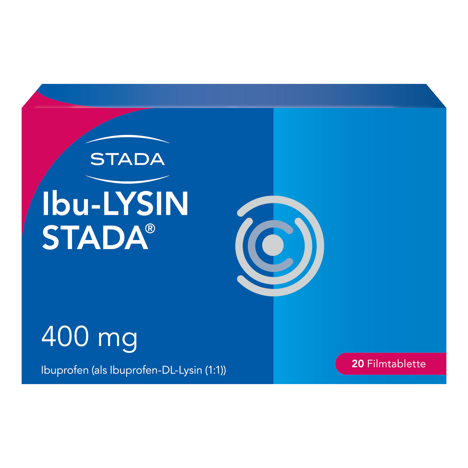 IBU-LYSIN STADA 400 mg Filmtabletten Abbildung für IBU-LYSIN STADA 400 mg Filmtabletten