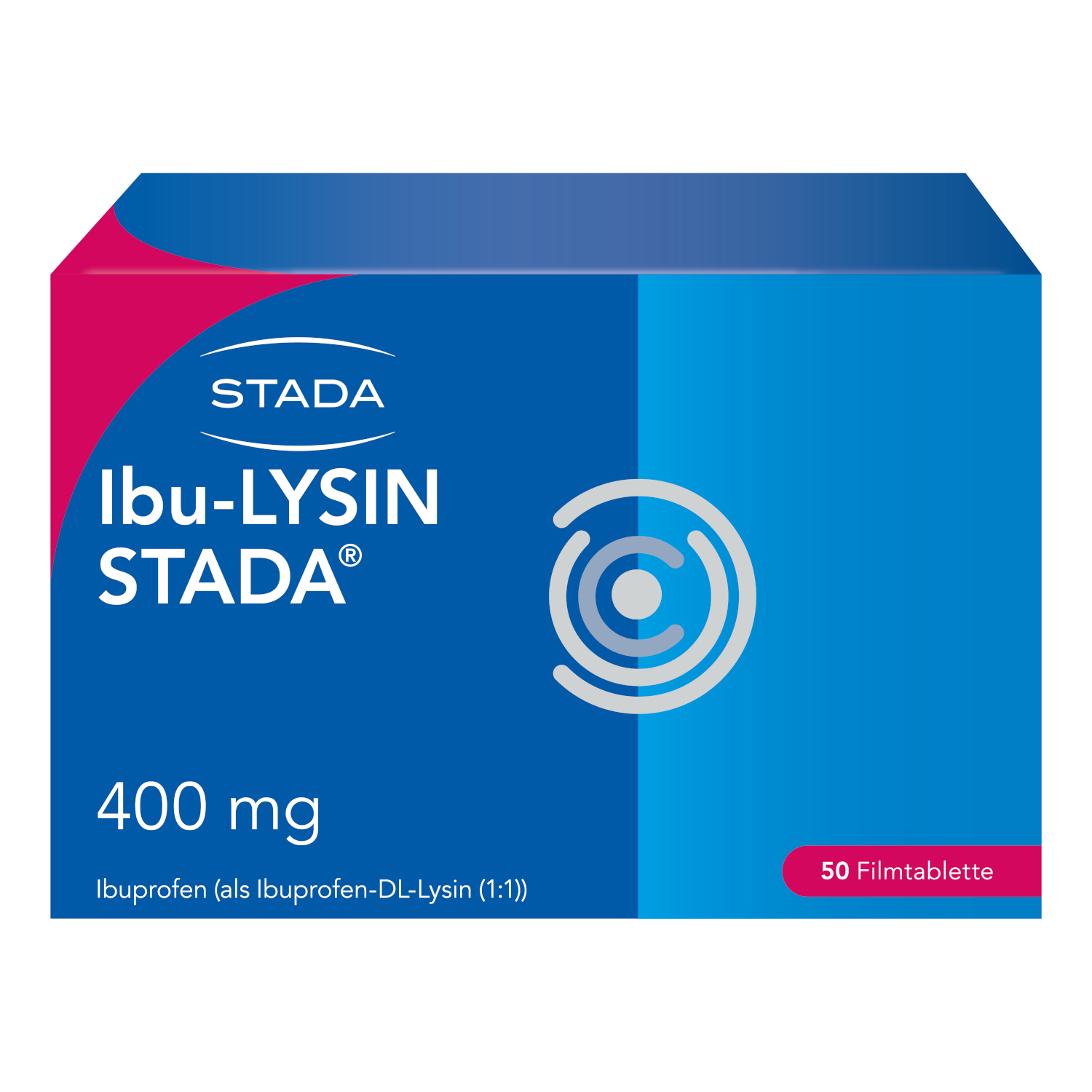 IBU-LYSIN STADA 400 mg Filmtabletten Abbildung für IBU-LYSIN STADA 400 mg Filmtabletten
