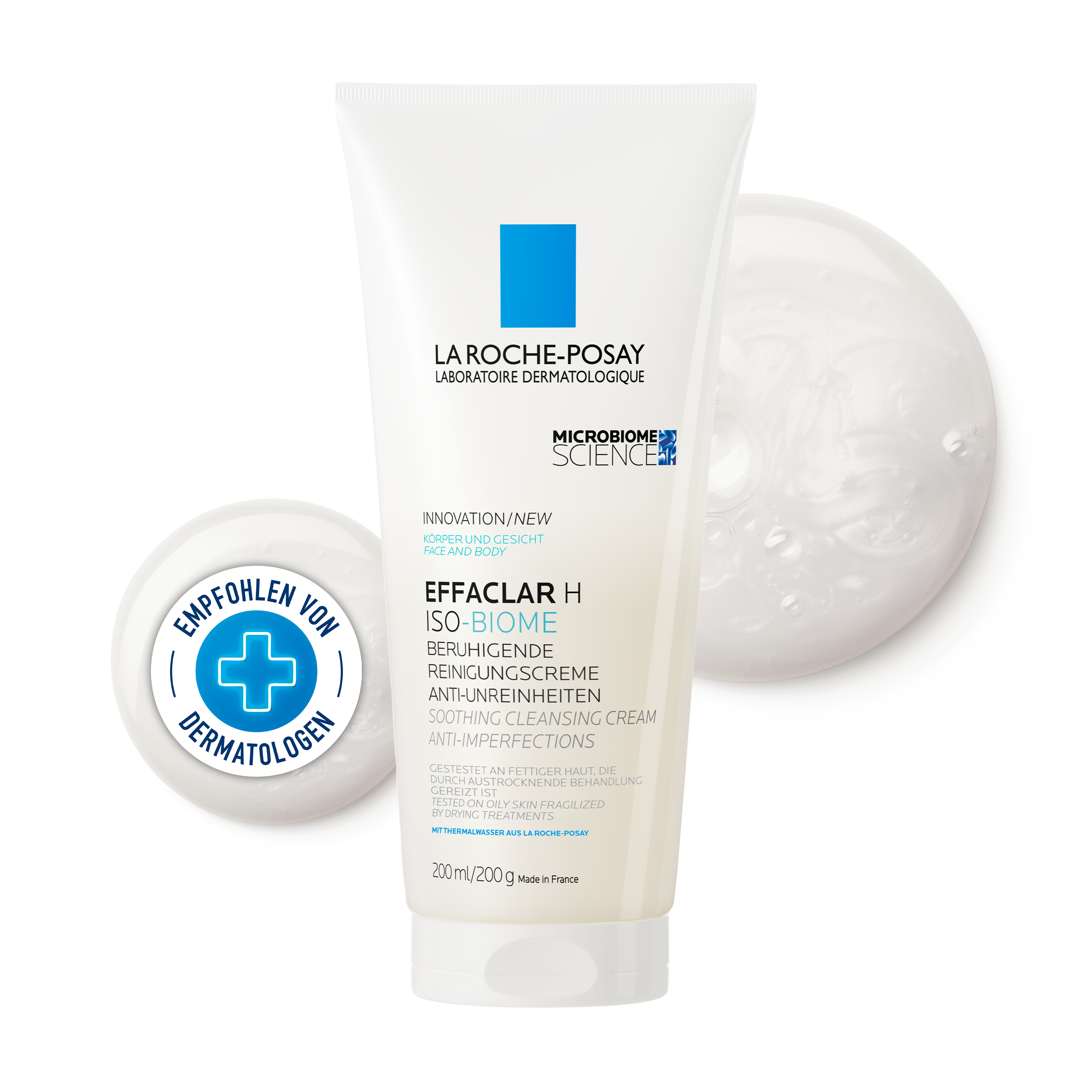 LA ROCHE-POSAY Effaclar H Iso-Biome Reinigungscreme Abbildung für LA ROCHE-POSAY Effaclar H Iso-Biome Reinigungscreme