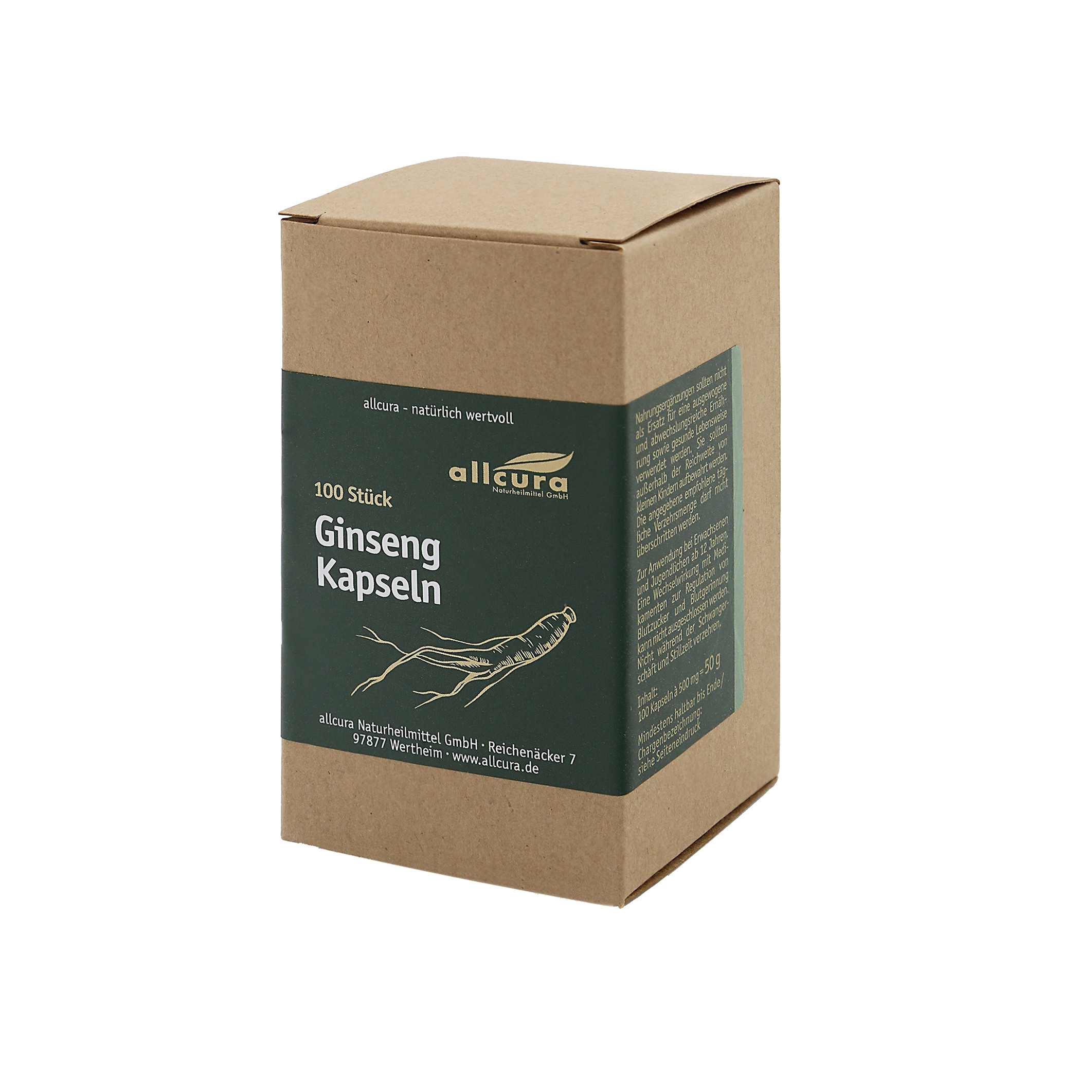 GINSENG 500 Kapseln Abbildung für GINSENG 500 Kapseln