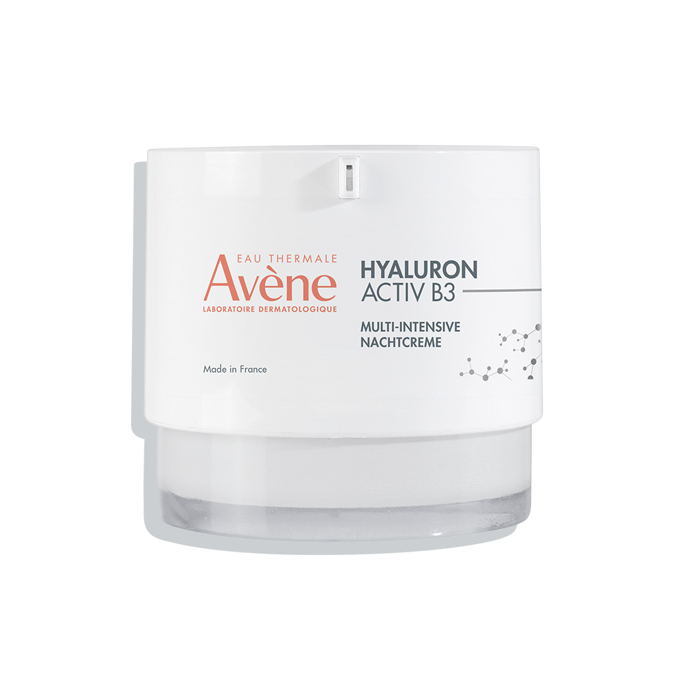 Avène Hyaluron Activ B3 Multi-intensive Nachtcreme - Anti-Aging Pflege gegen Falten Abbildung für Avène Hyaluron Activ B3 Multi-intensive Nachtcreme - Anti-Aging Pflege gegen Falten