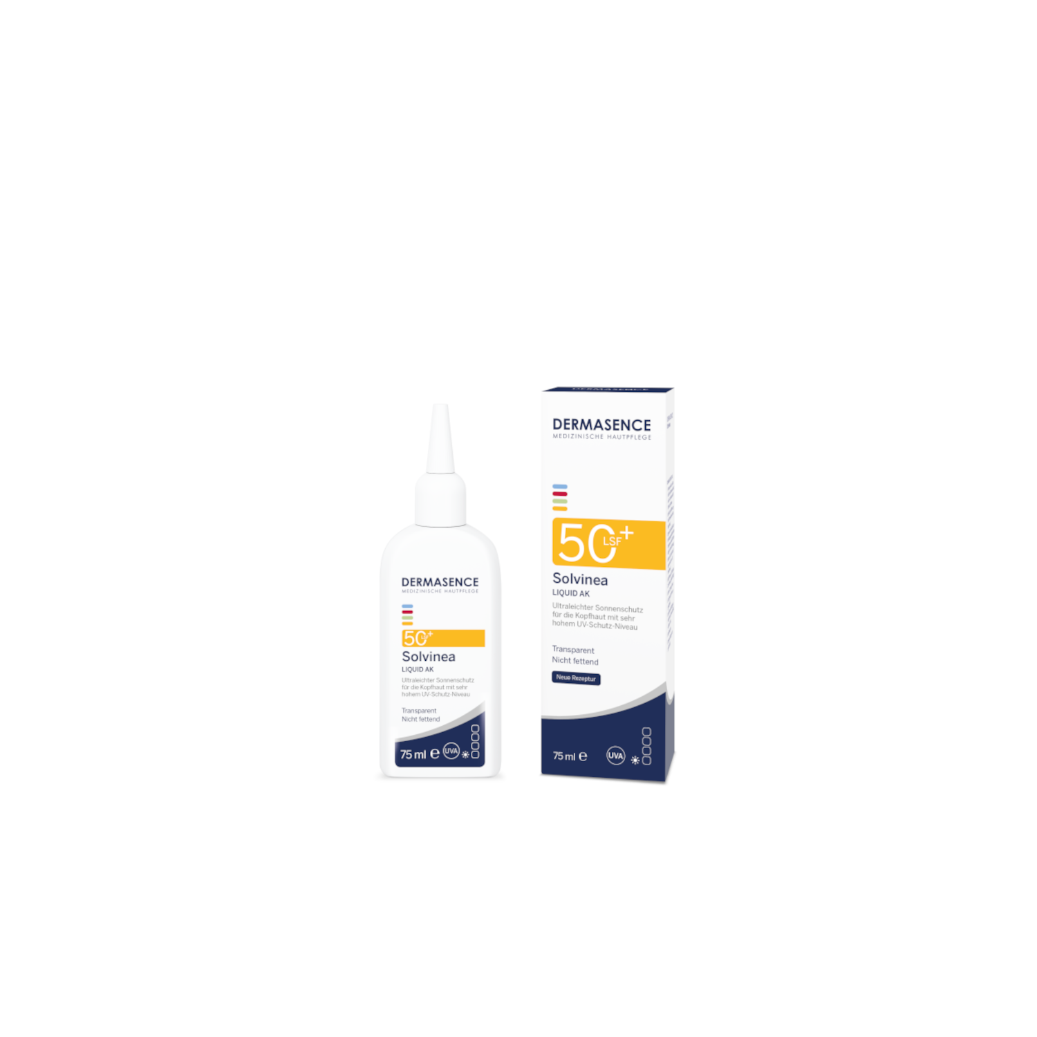 DERMASENCE Solvinea Liquid AK LSF 50+ Abbildung für DERMASENCE Solvinea Liquid AK LSF 50+