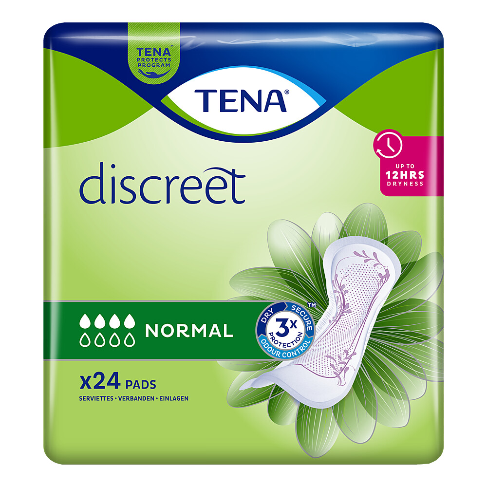 TENA DISCREET Inkontinenz Einlagen normal Abbildung für TENA DISCREET Inkontinenz Einlagen normal