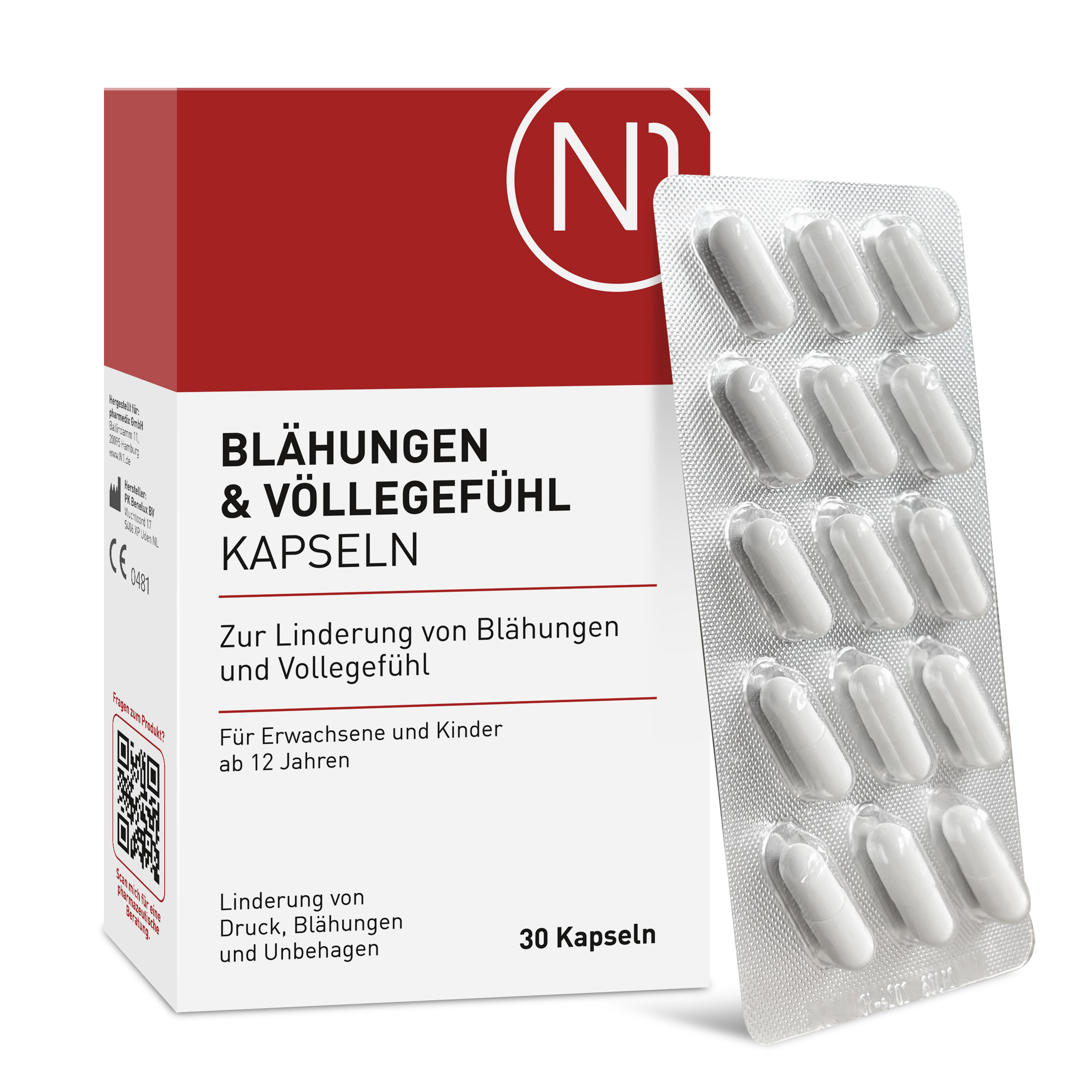 N1 Blähungen & Völlegefühl Kapseln Abbildung für N1 Blähungen & Völlegefühl Kapseln