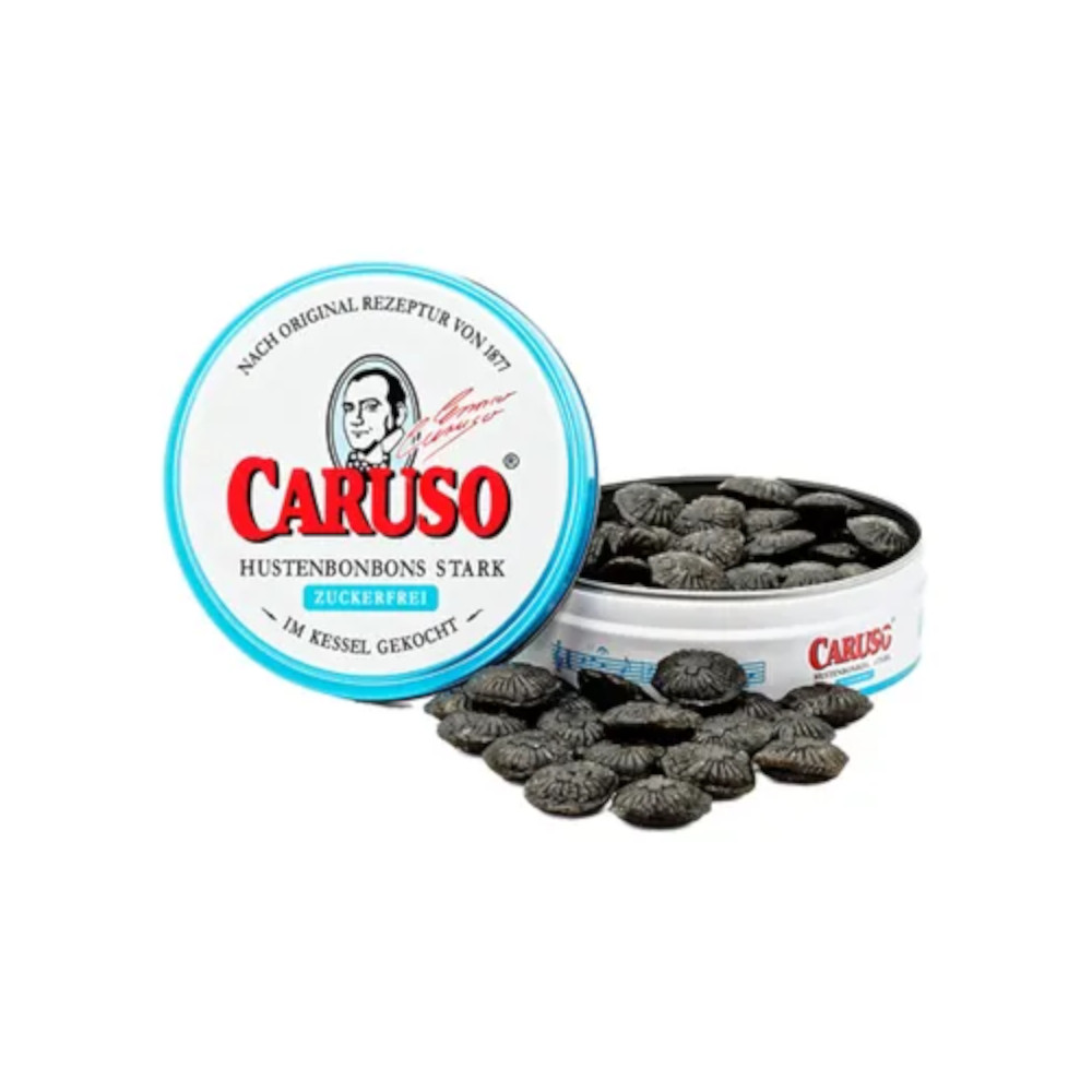 CARUSO Hustenbonbons stark zuckerfrei Abbildung für CARUSO Hustenbonbons stark zuckerfrei