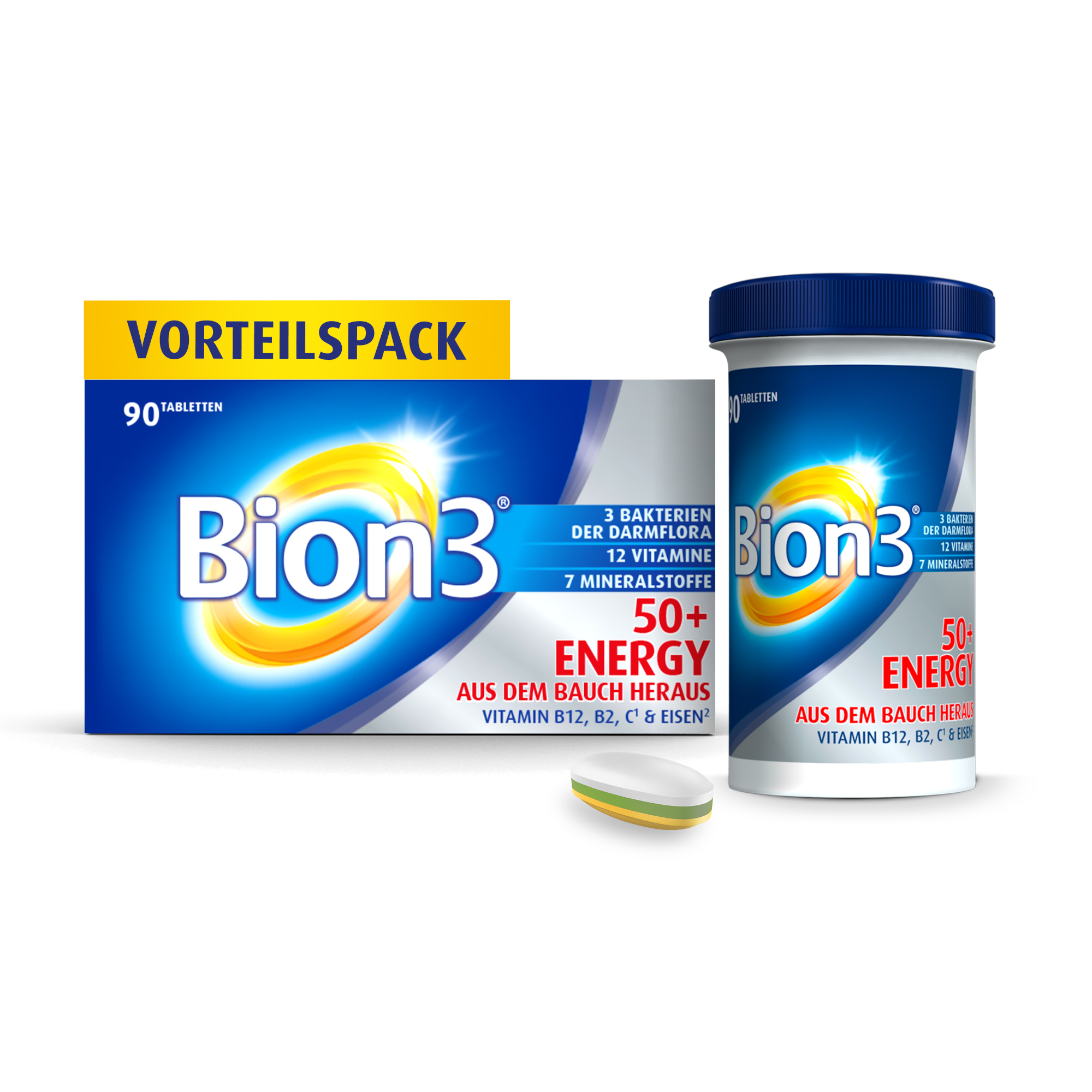 BION3 50+ Energy Tabletten Abbildung für BION3 50+ Energy Tabletten