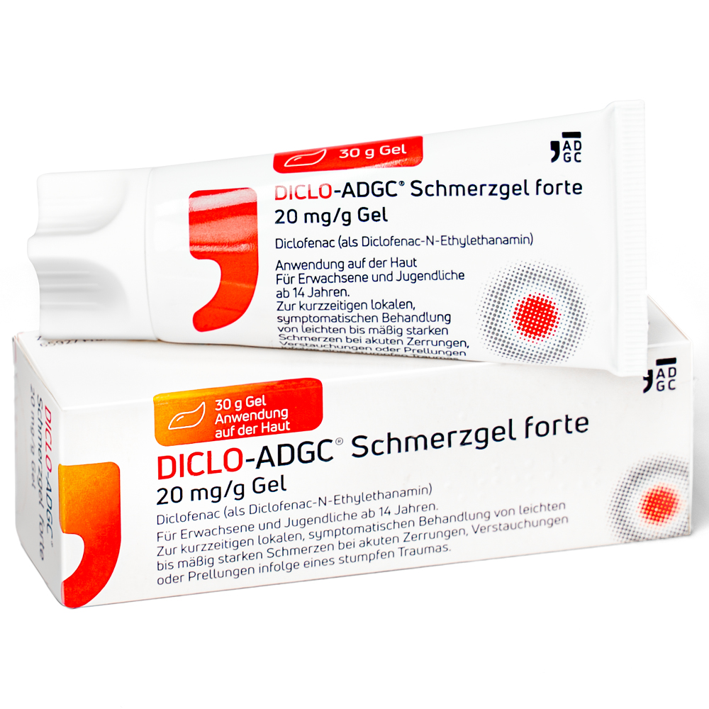 DICLO-ADGC Schmerzgel forte 20 mg/g Abbildung für DICLO-ADGC Schmerzgel forte 20 mg/g