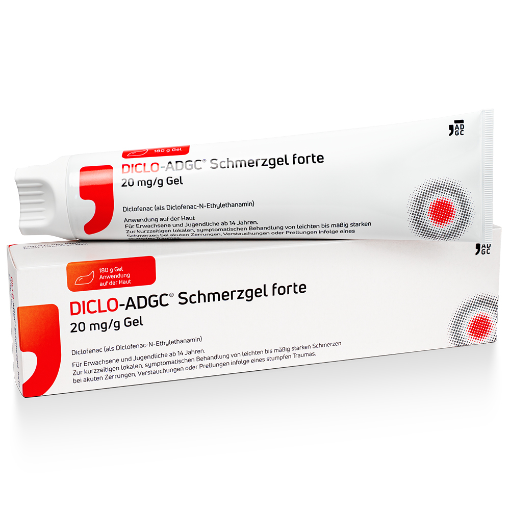 DICLO-ADGC Schmerzgel forte 20 mg/g Abbildung für DICLO-ADGC Schmerzgel forte 20 mg/g