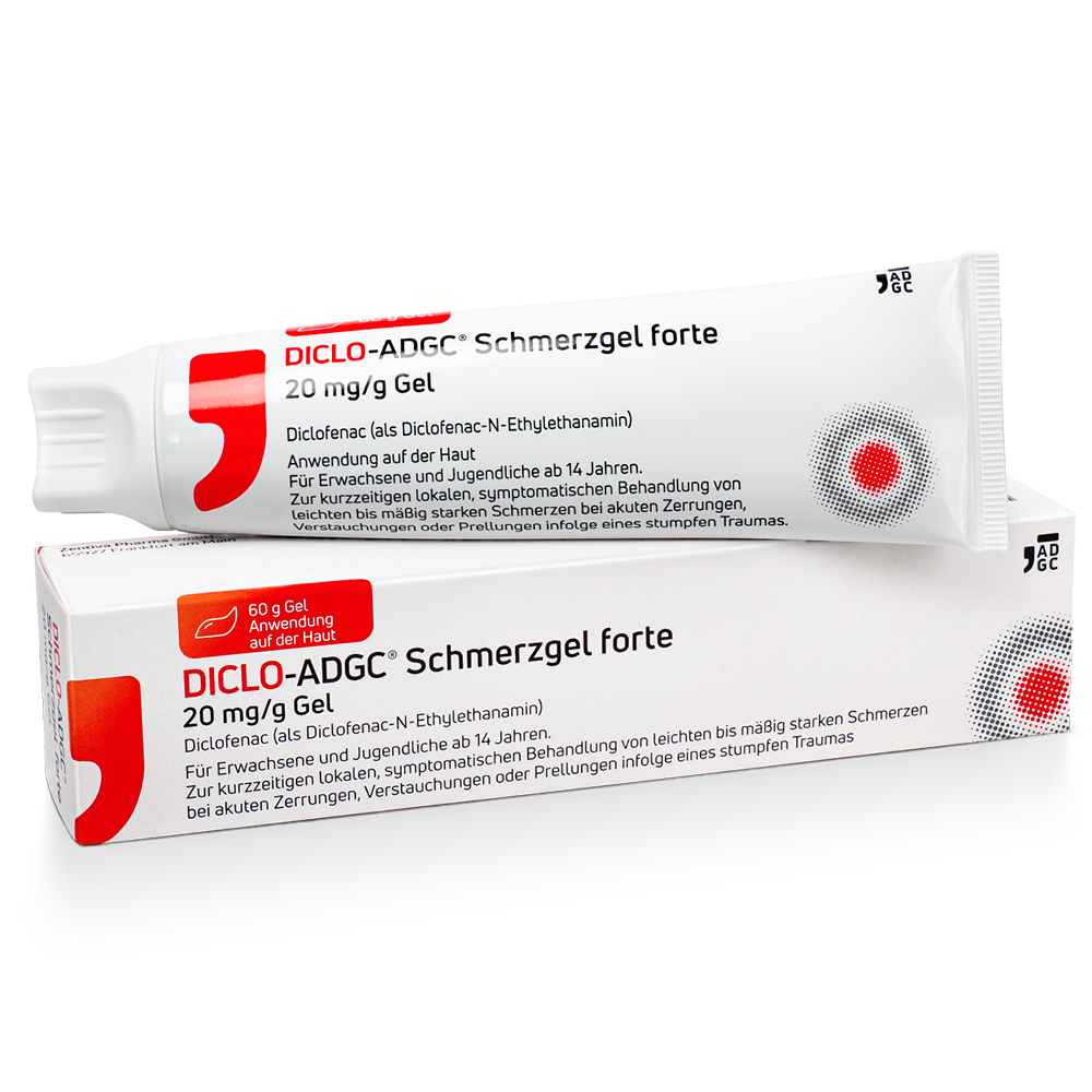 DICLO-ADGC Schmerzgel forte 20 mg/g Abbildung für DICLO-ADGC Schmerzgel forte 20 mg/g