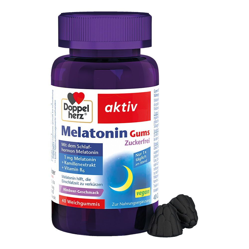 Doppelherz aktiv Melatonin Gums Abbildung für Doppelherz aktiv Melatonin Gums