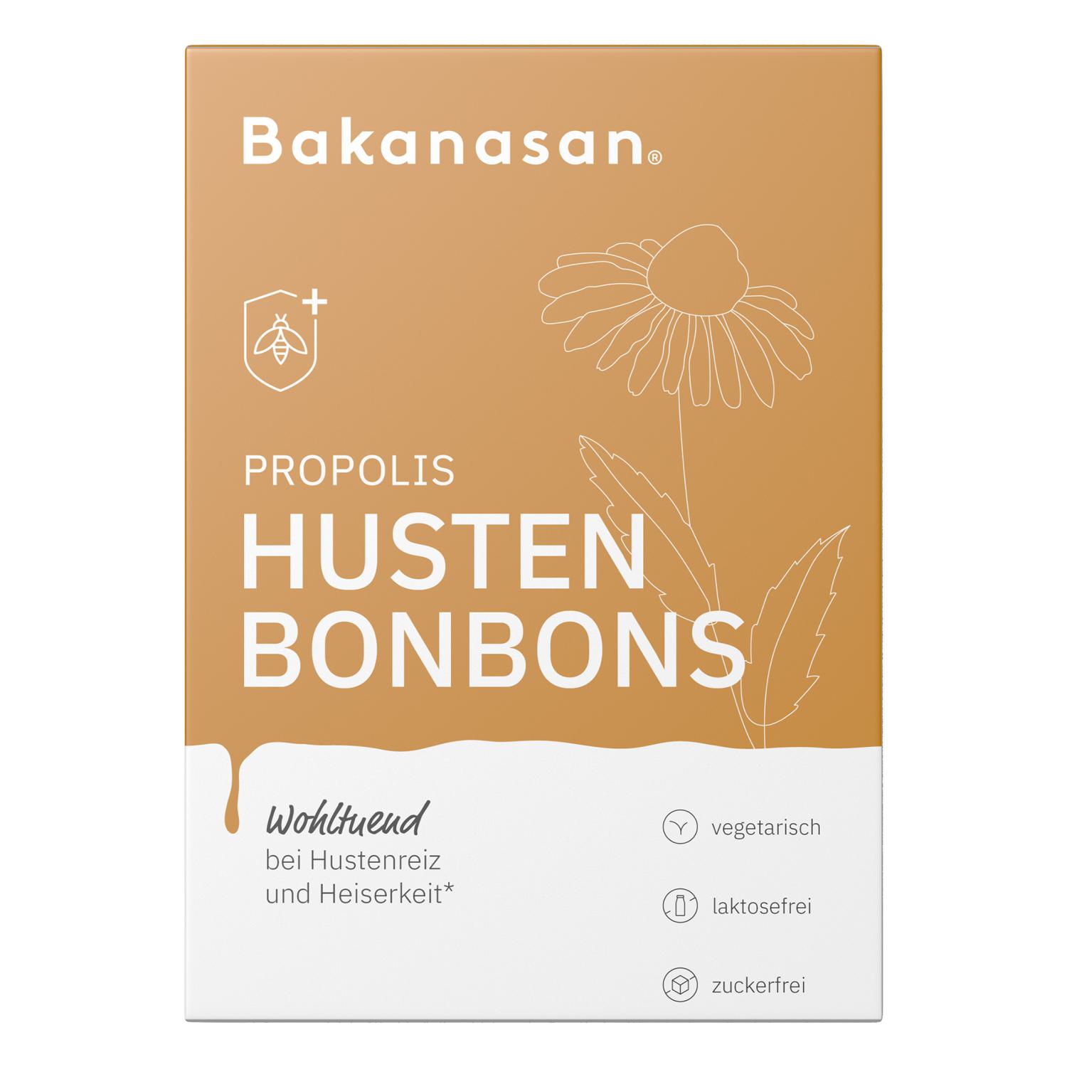 BAKANASAN Propolis Hustenbonbons Abbildung für BAKANASAN Propolis Hustenbonbons