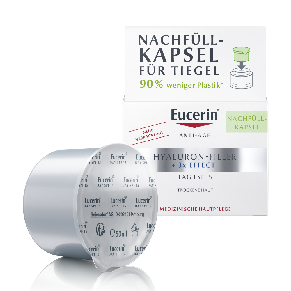 EUCERIN Anti-Age Hyaluron-Filler Tag tro.H.Refill Abbildung für EUCERIN Anti-Age Hyaluron-Filler Tag tro.H.Refill