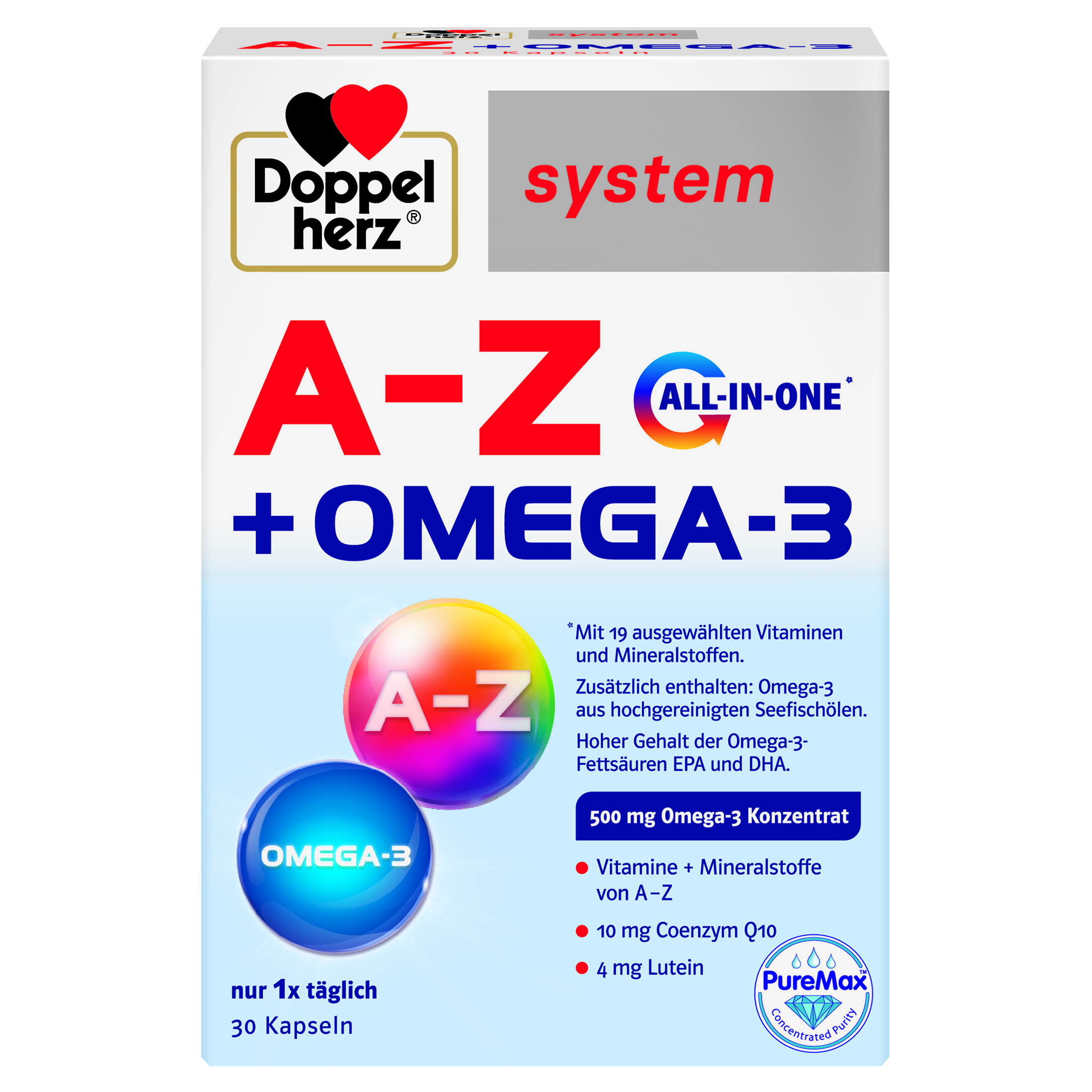 Doppelherz system A-Z + Omega-3 Abbildung für Doppelherz system A-Z + Omega-3