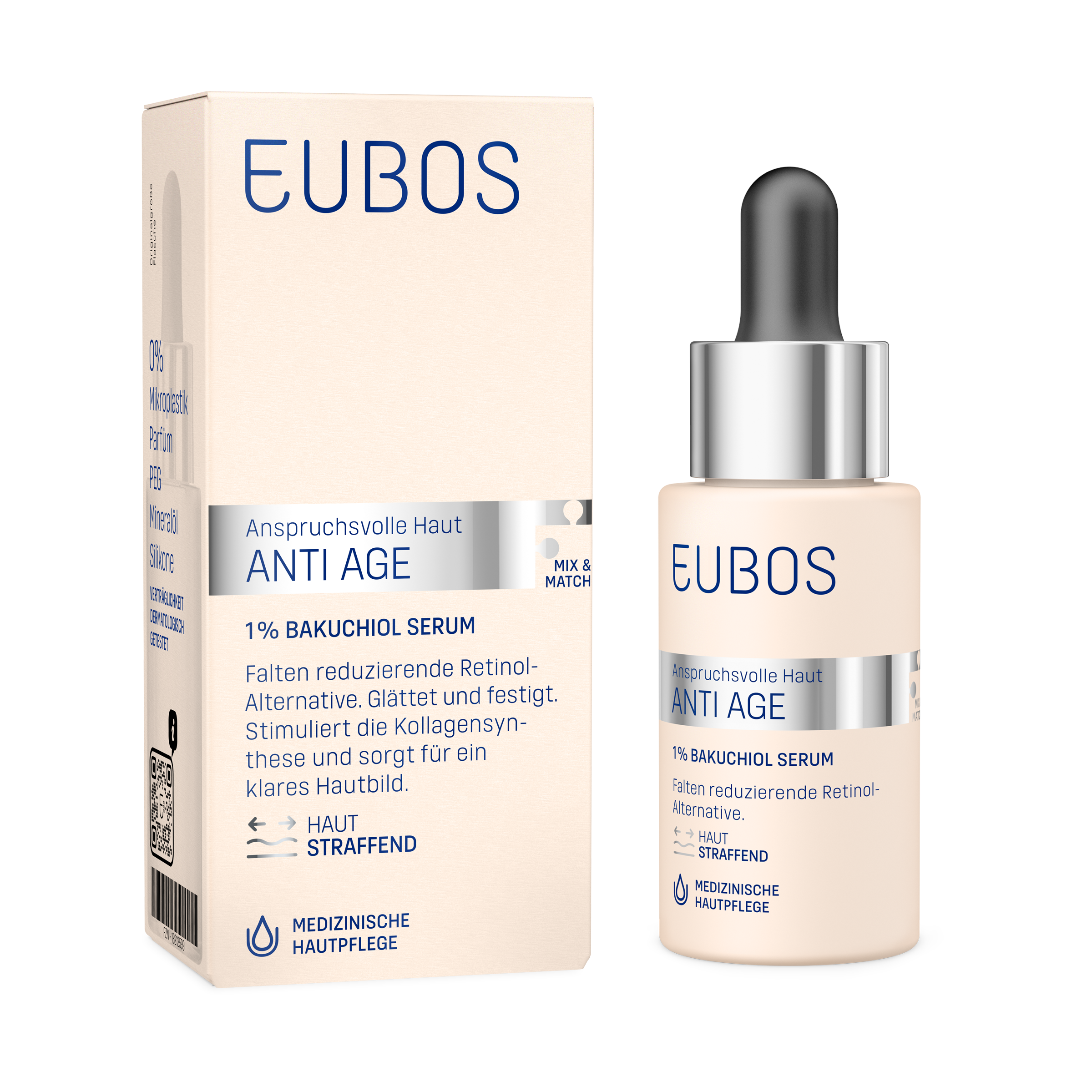 EUBOS ANTI-AGE 1% Bakuchiol Serum Konzentrat Abbildung für EUBOS ANTI-AGE 1% Bakuchiol Serum Konzentrat