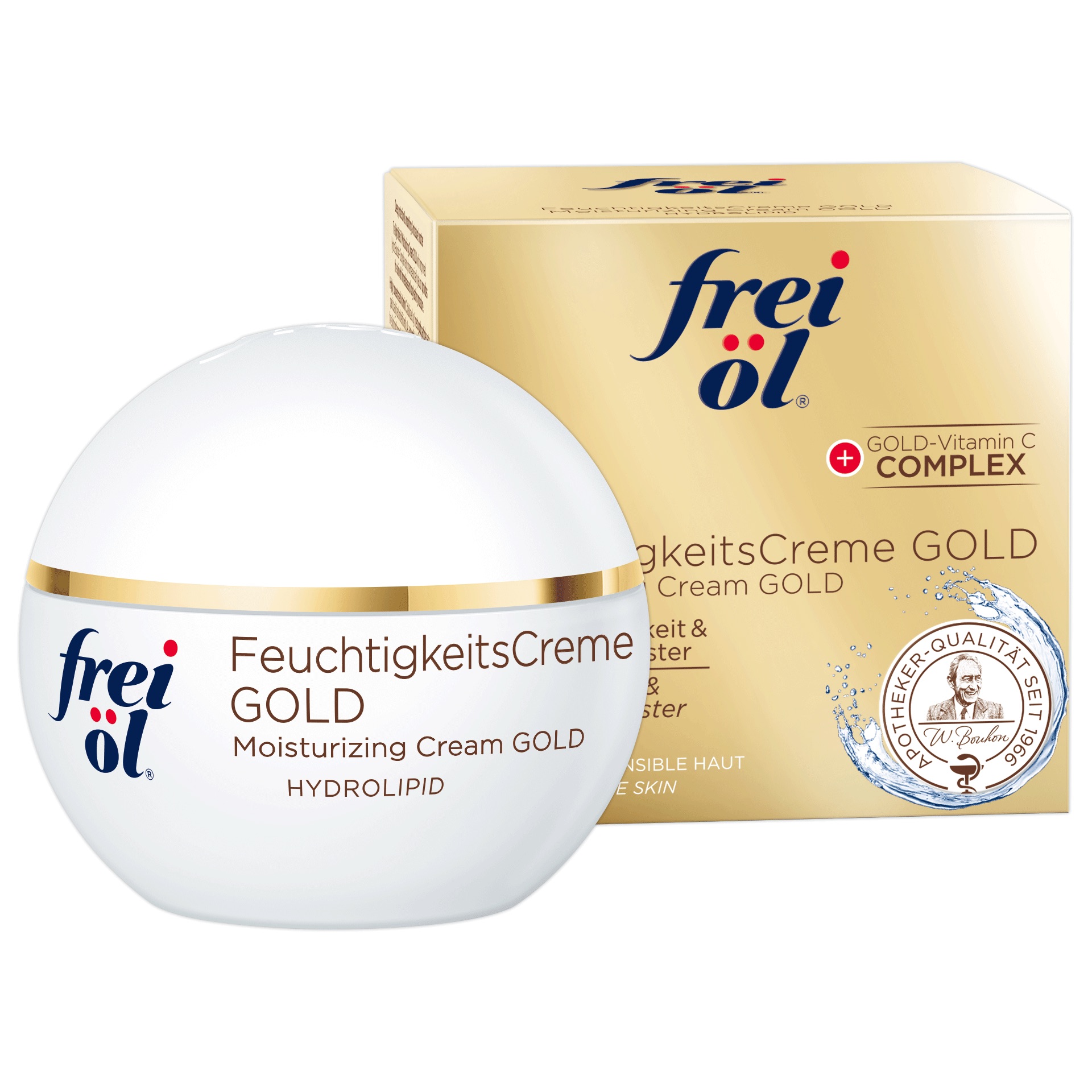 FREI ÖL Hydrolipid FeuchtigkeitsCreme Gold Abbildung für FREI ÖL Hydrolipid FeuchtigkeitsCreme Gold