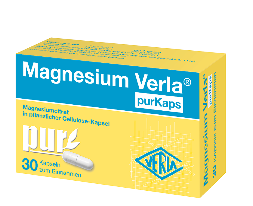 Magnesium Verla® purKaps Abbildung für Magnesium Verla® purKaps