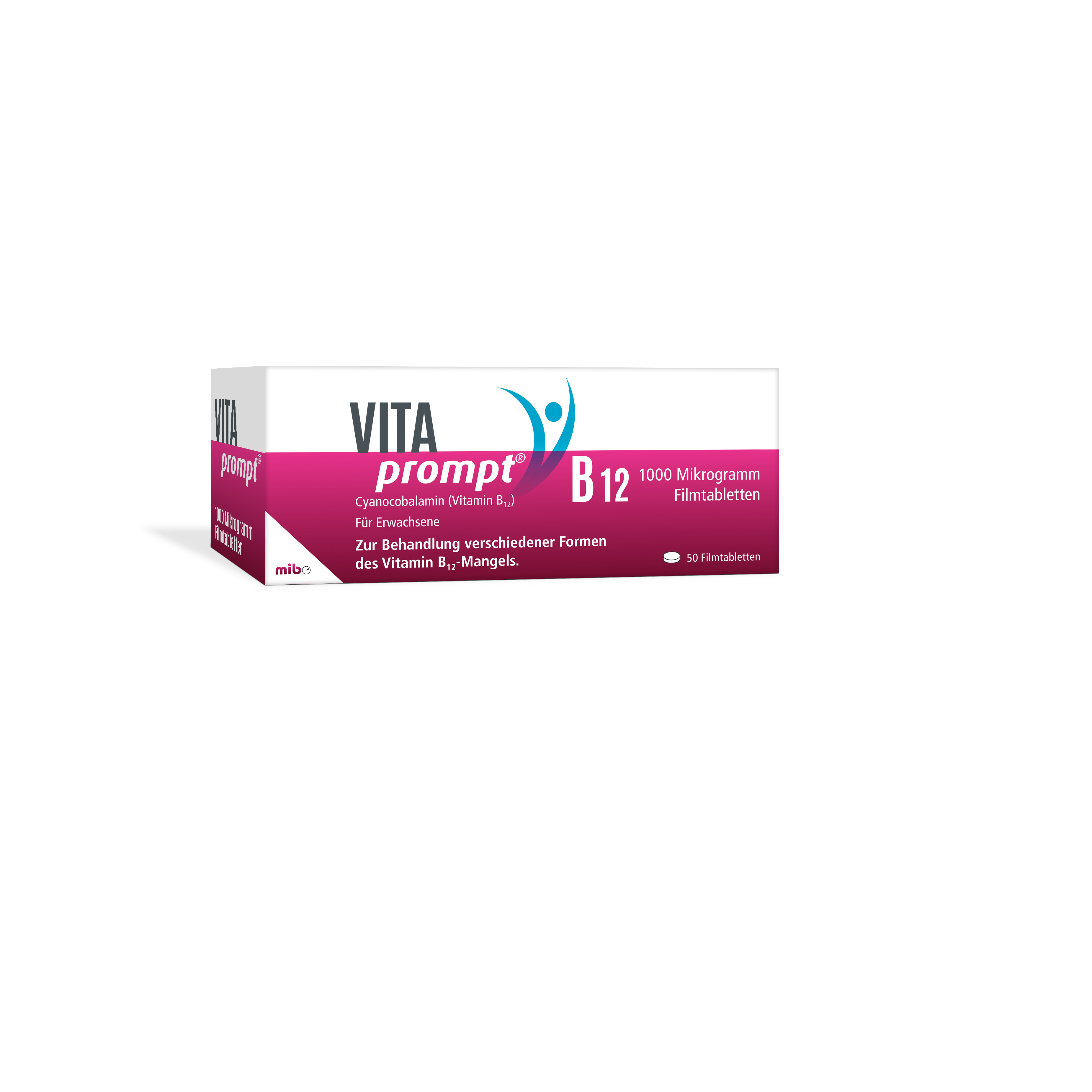 VITAPROMPT 1000 Mikrogramm Filmtabletten Abbildung für VITAPROMPT 1000 Mikrogramm Filmtabletten
