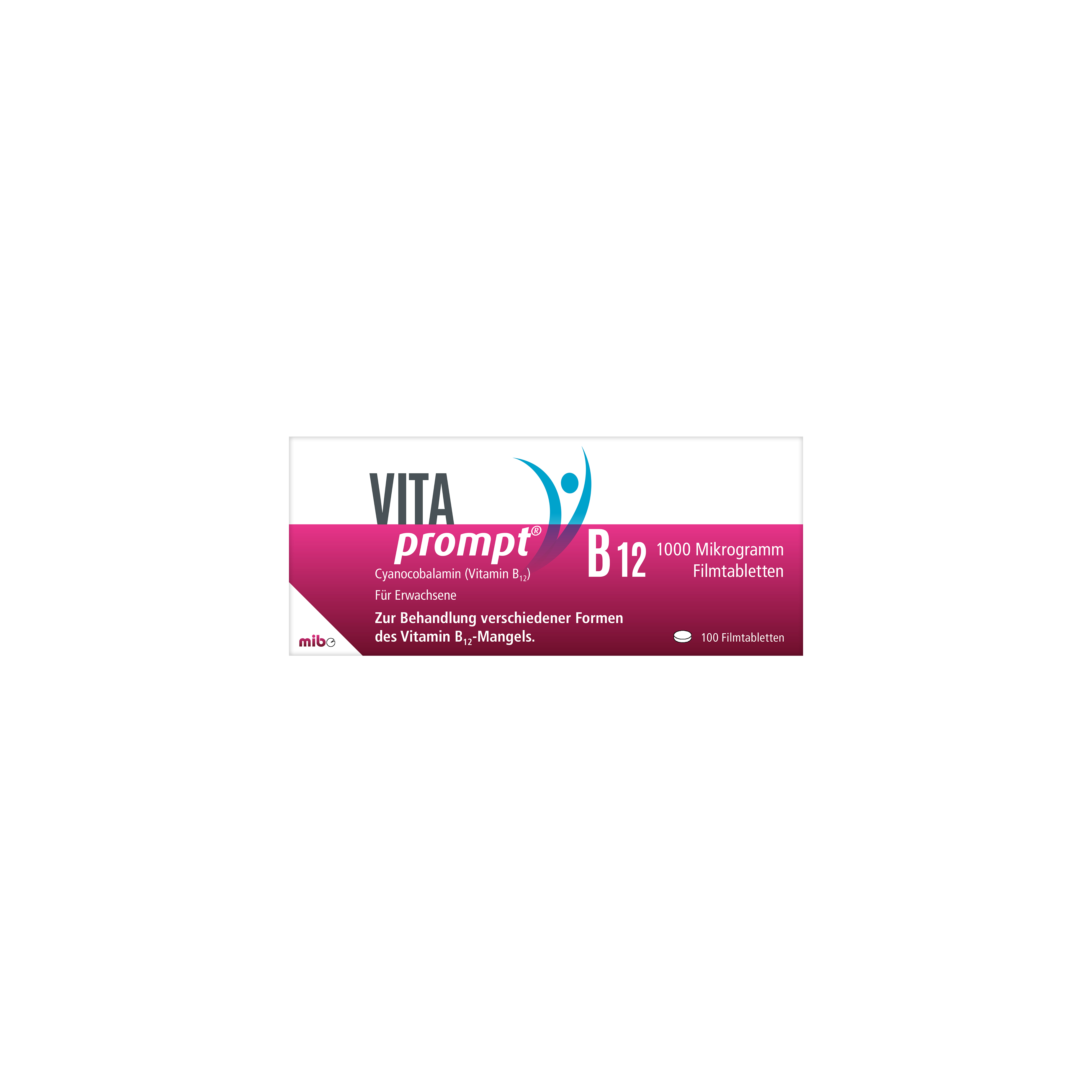 VITAPROMPT 1000 Mikrogramm Filmtabletten Abbildung für VITAPROMPT 1000 Mikrogramm Filmtabletten