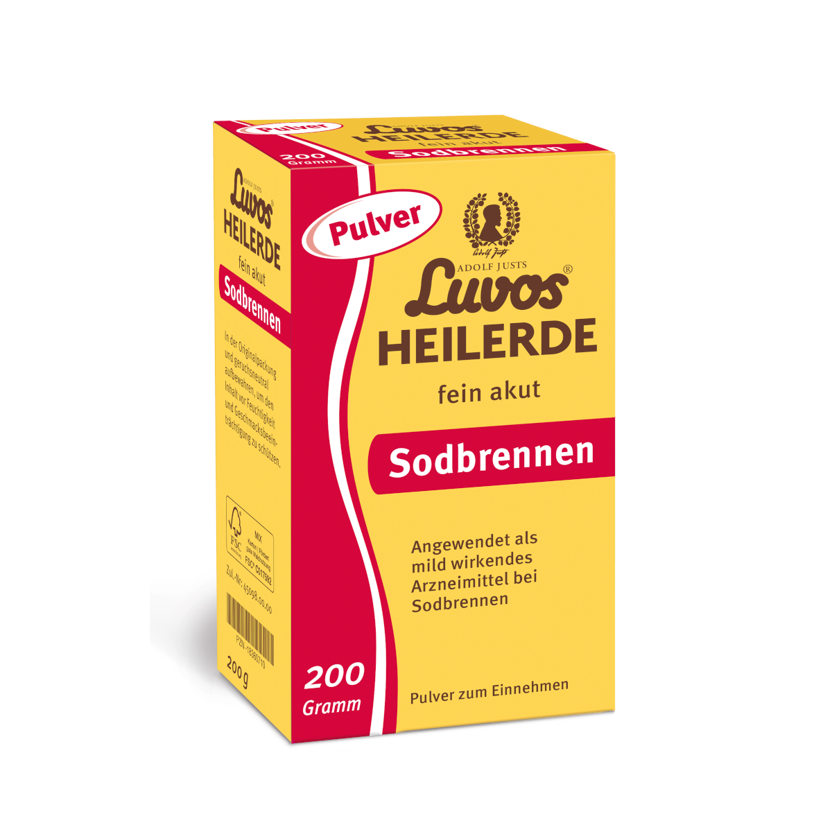 LUVOS Heilerde fein akut Sodbrennen Pulver Abbildung für LUVOS Heilerde fein akut Sodbrennen Pulver