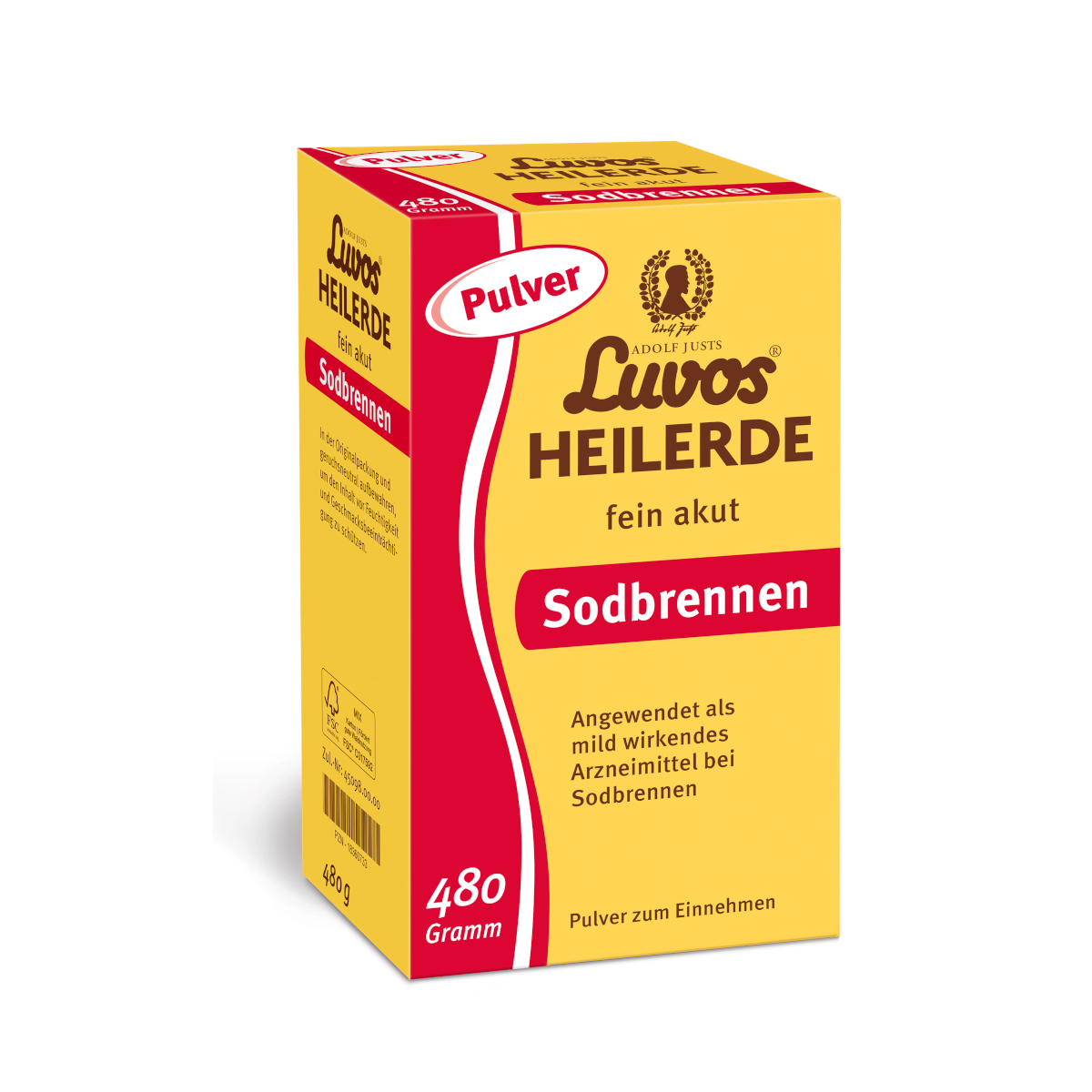 LUVOS Heilerde fein akut Sodbrennen Pulver Abbildung für LUVOS Heilerde fein akut Sodbrennen Pulver