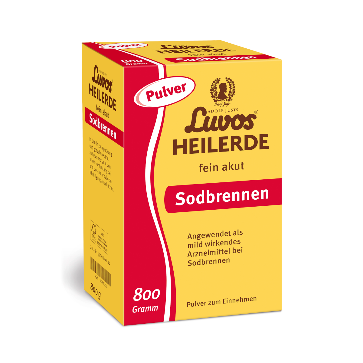 LUVOS Heilerde fein akut Sodbrennen Pulver Abbildung für LUVOS Heilerde fein akut Sodbrennen Pulver
