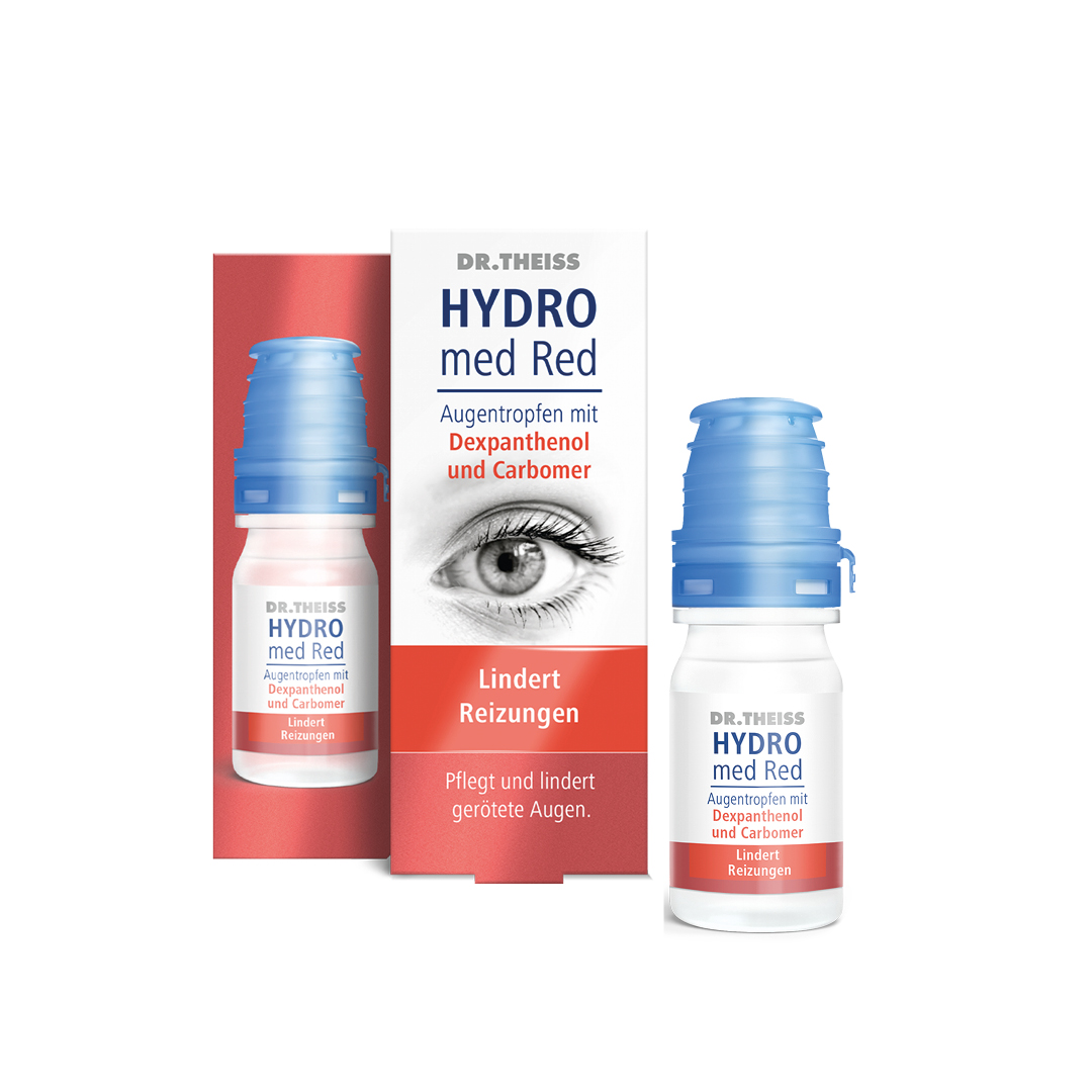 DR. THEISS Hydro med Red Augentropfen Abbildung für DR. THEISS Hydro med Red Augentropfen