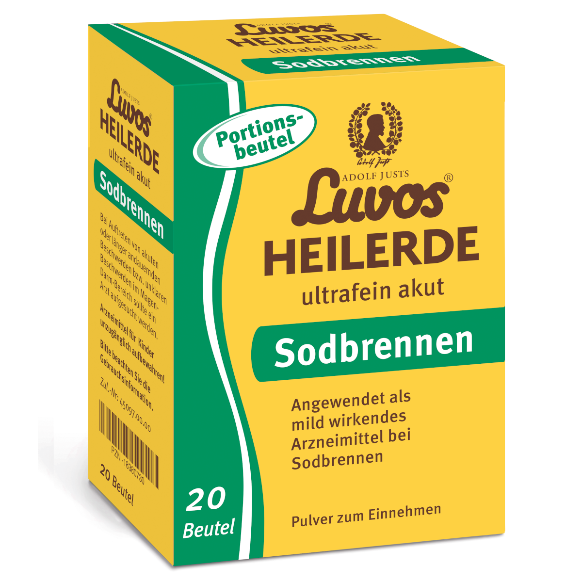 LUVOS Heilerde ultrafein akut Sodbrennen Pulv.Btl. Abbildung für LUVOS Heilerde ultrafein akut Sodbrennen Pulv.Btl.